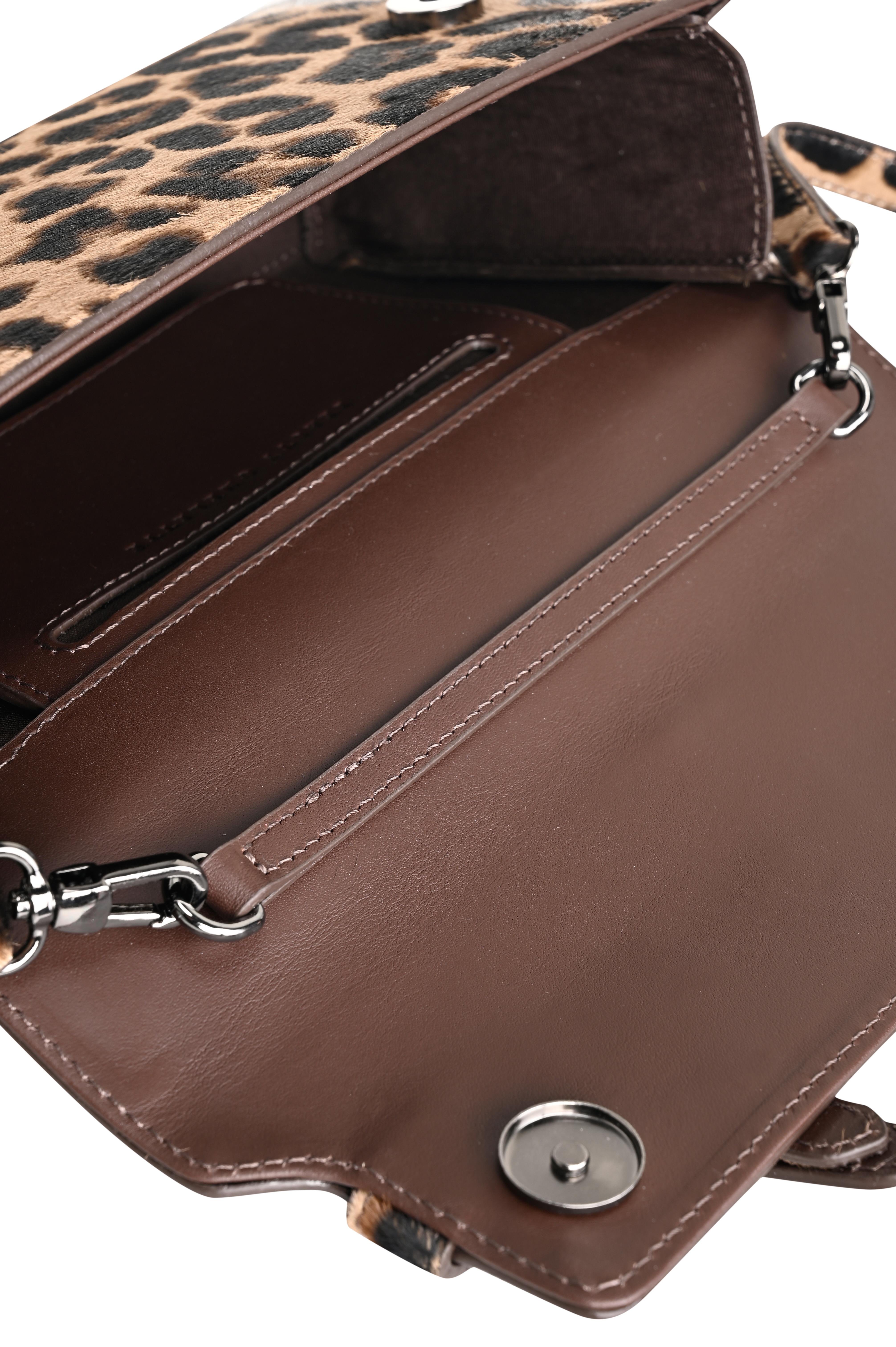 Leopar Desen Gabrielle Clutch