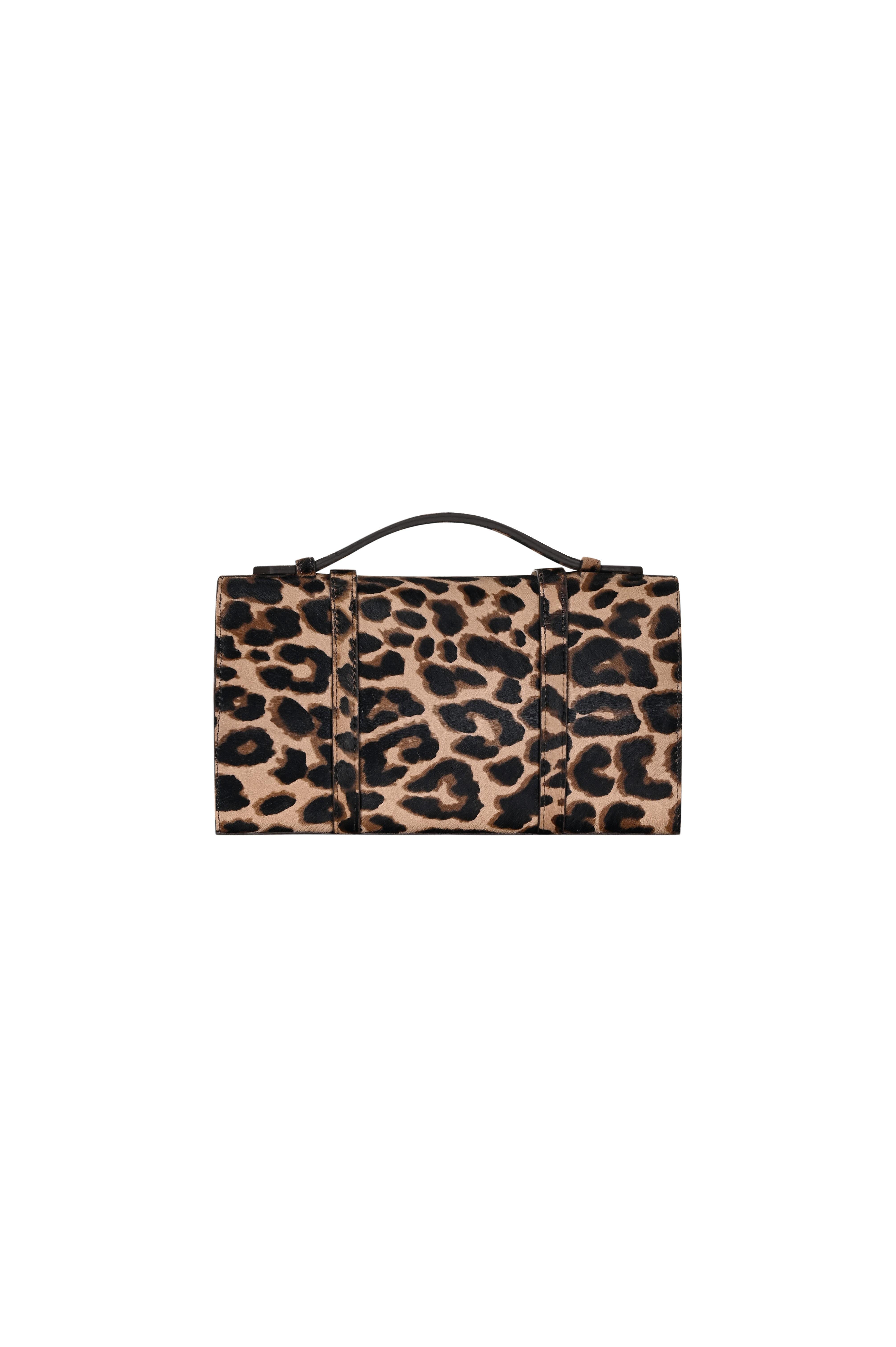 Leopar Desen Gabrielle Clutch