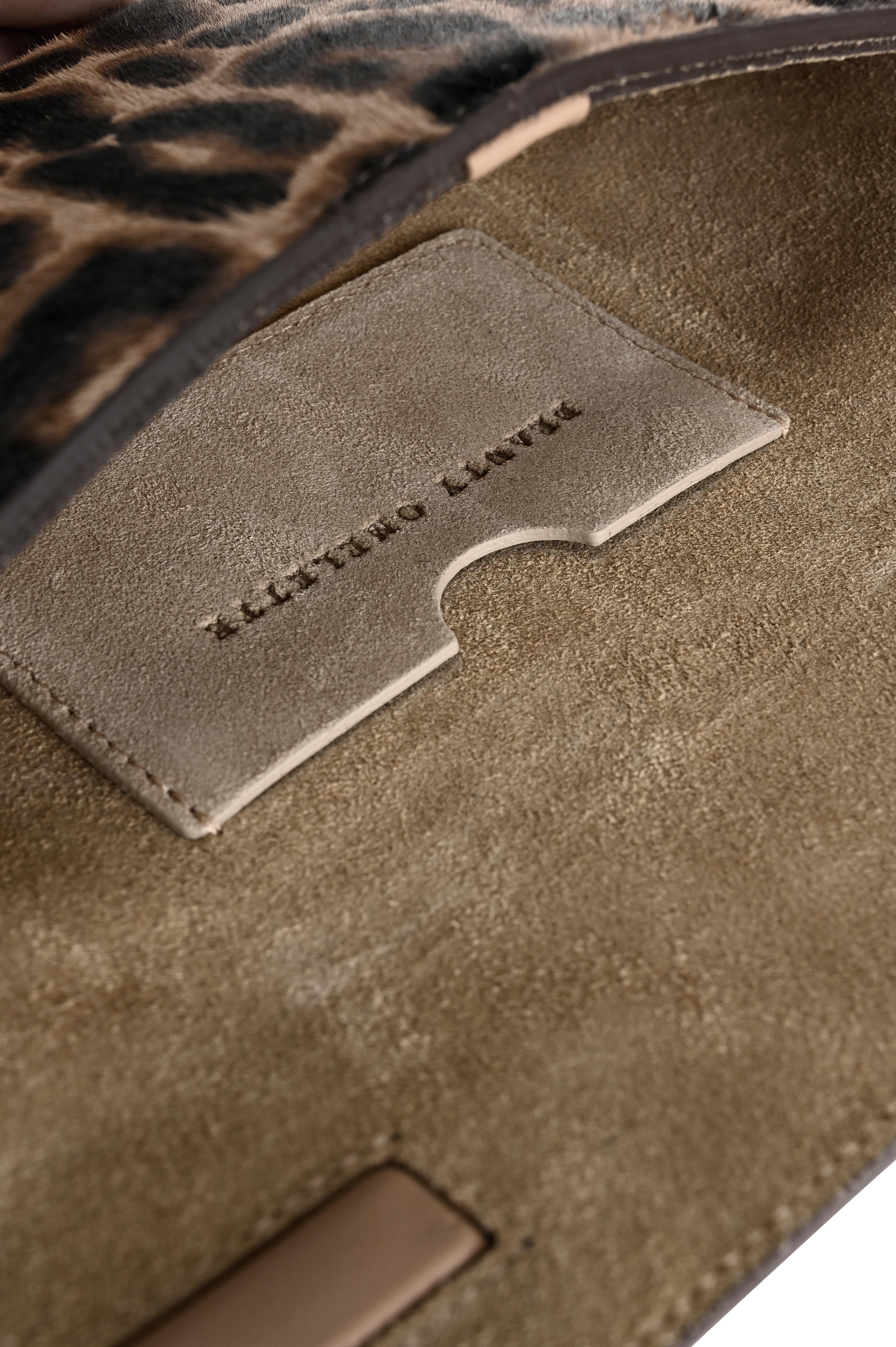 Leopar Desen Kate Clutch