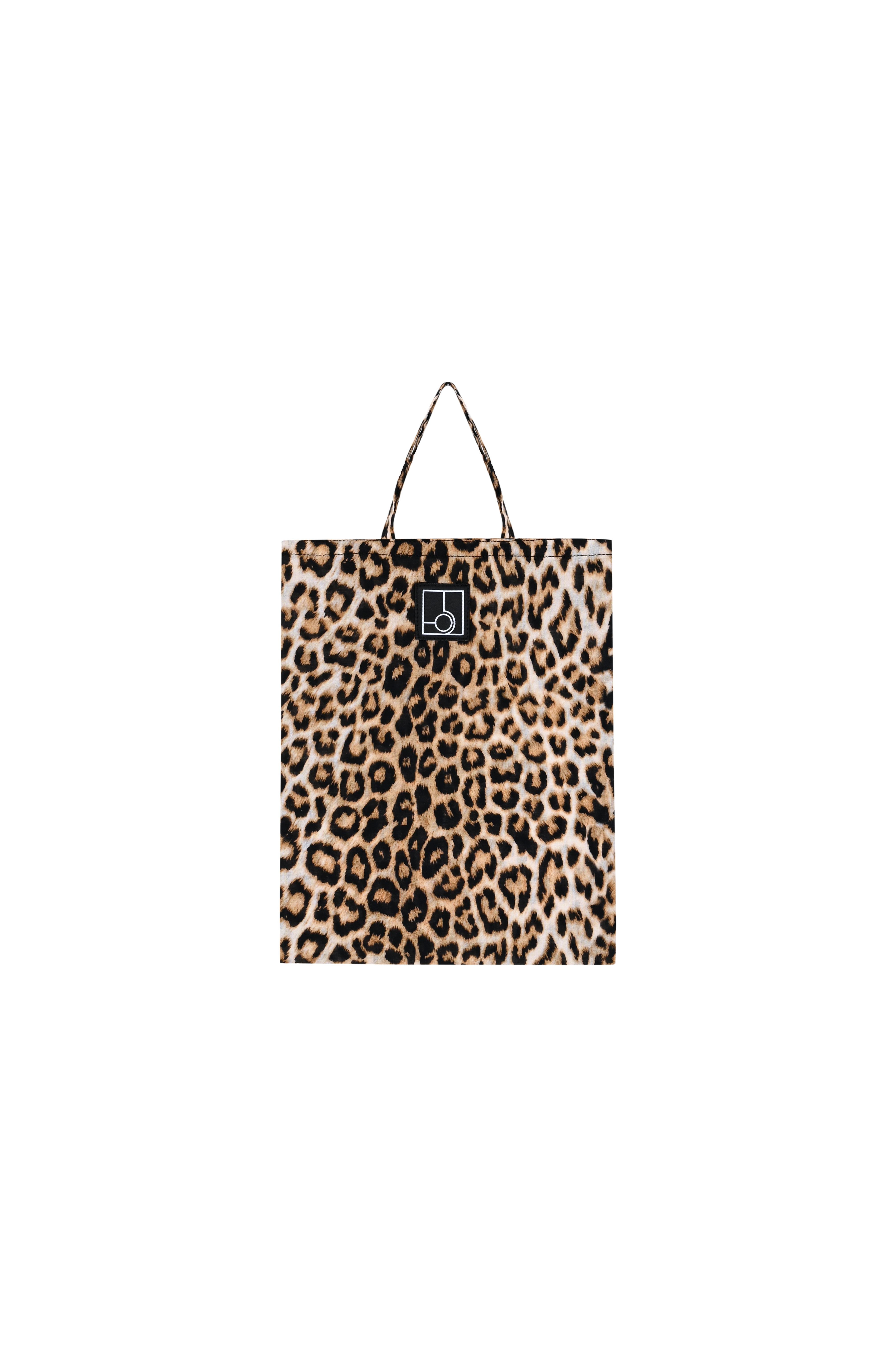 Leopar Desen Koton Uzun Pareo