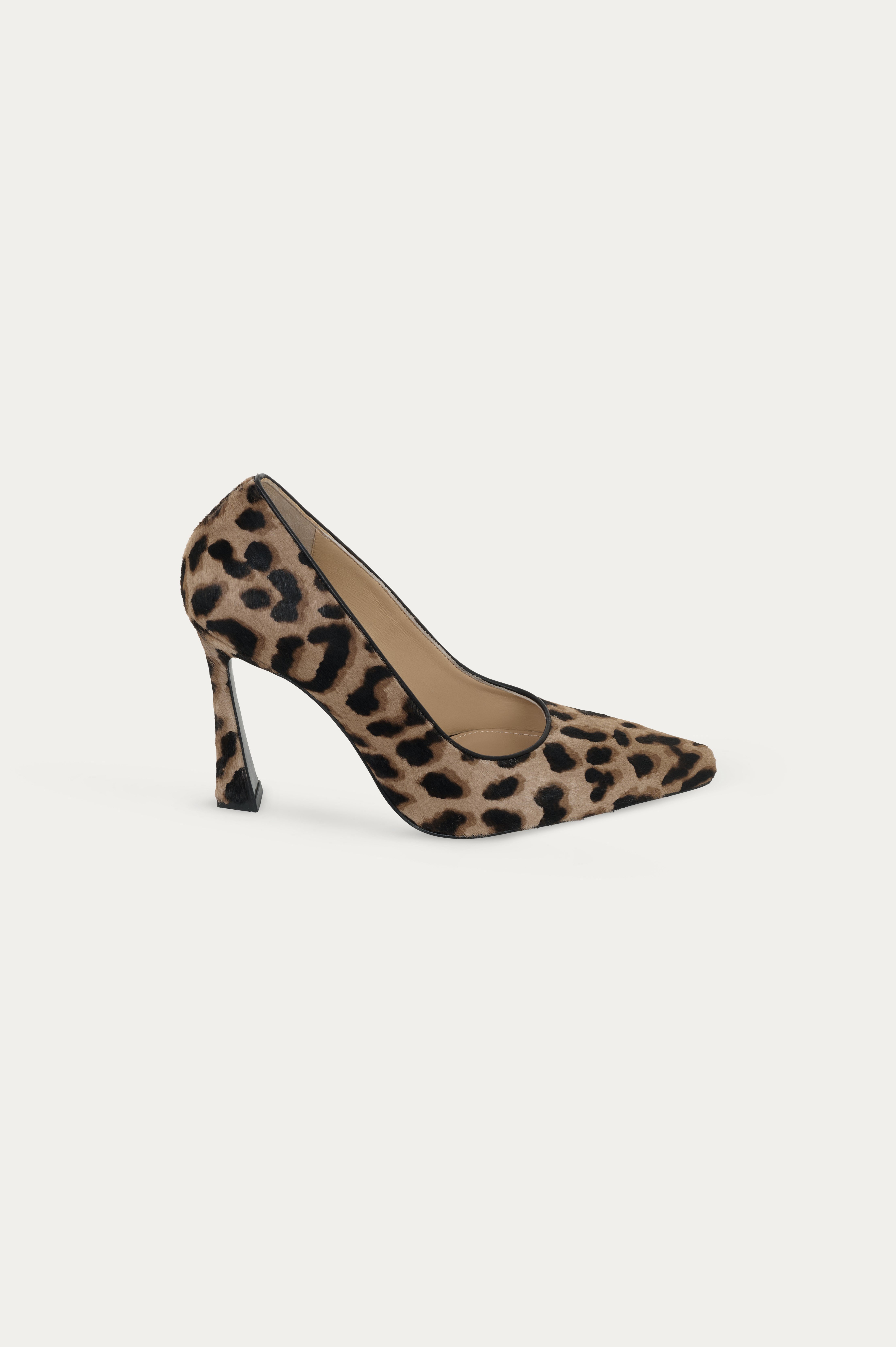 Leopar Küt Burun Leopar Stiletto