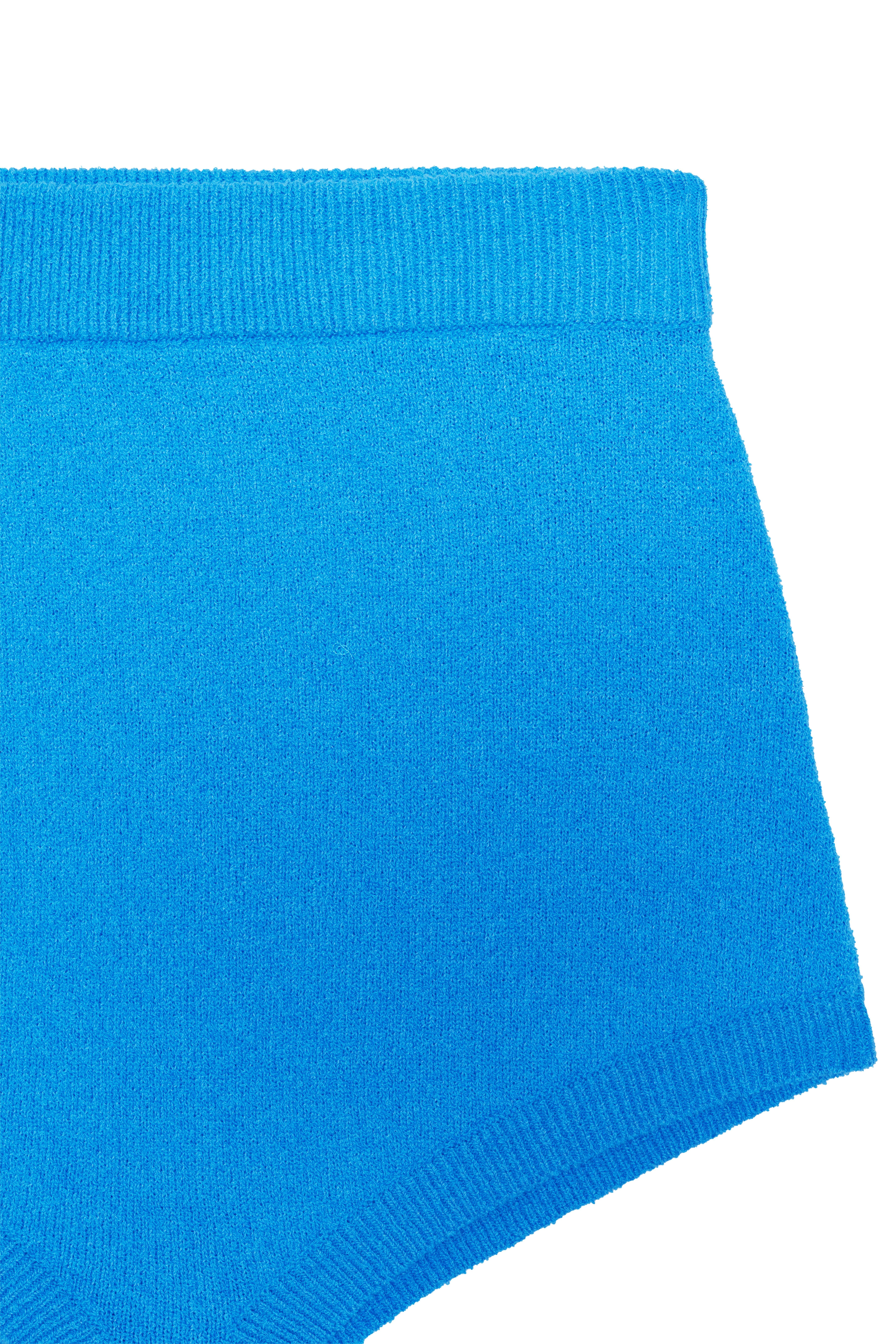 Mavi Havlu Boxer Şort