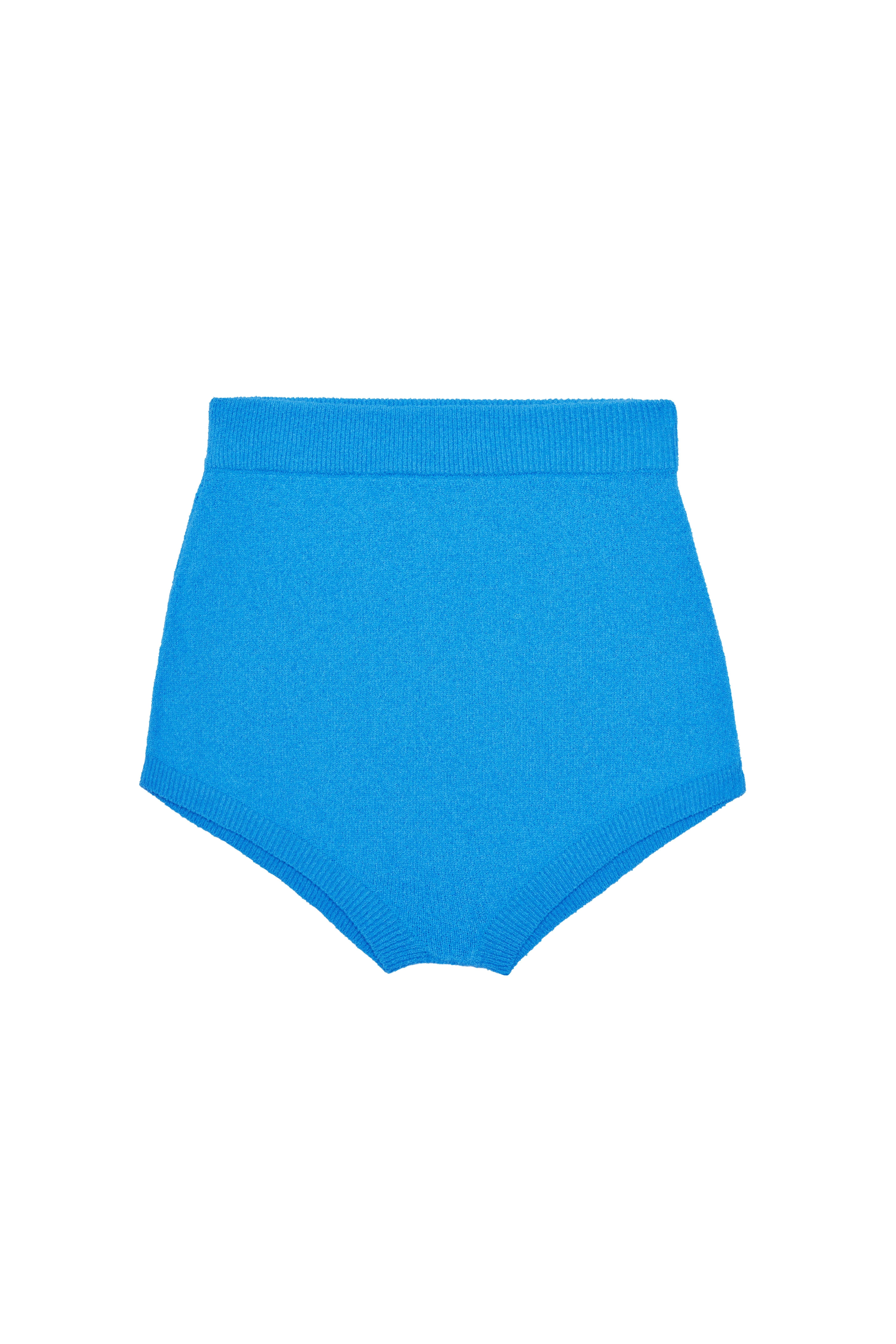 Mavi Havlu Boxer Şort