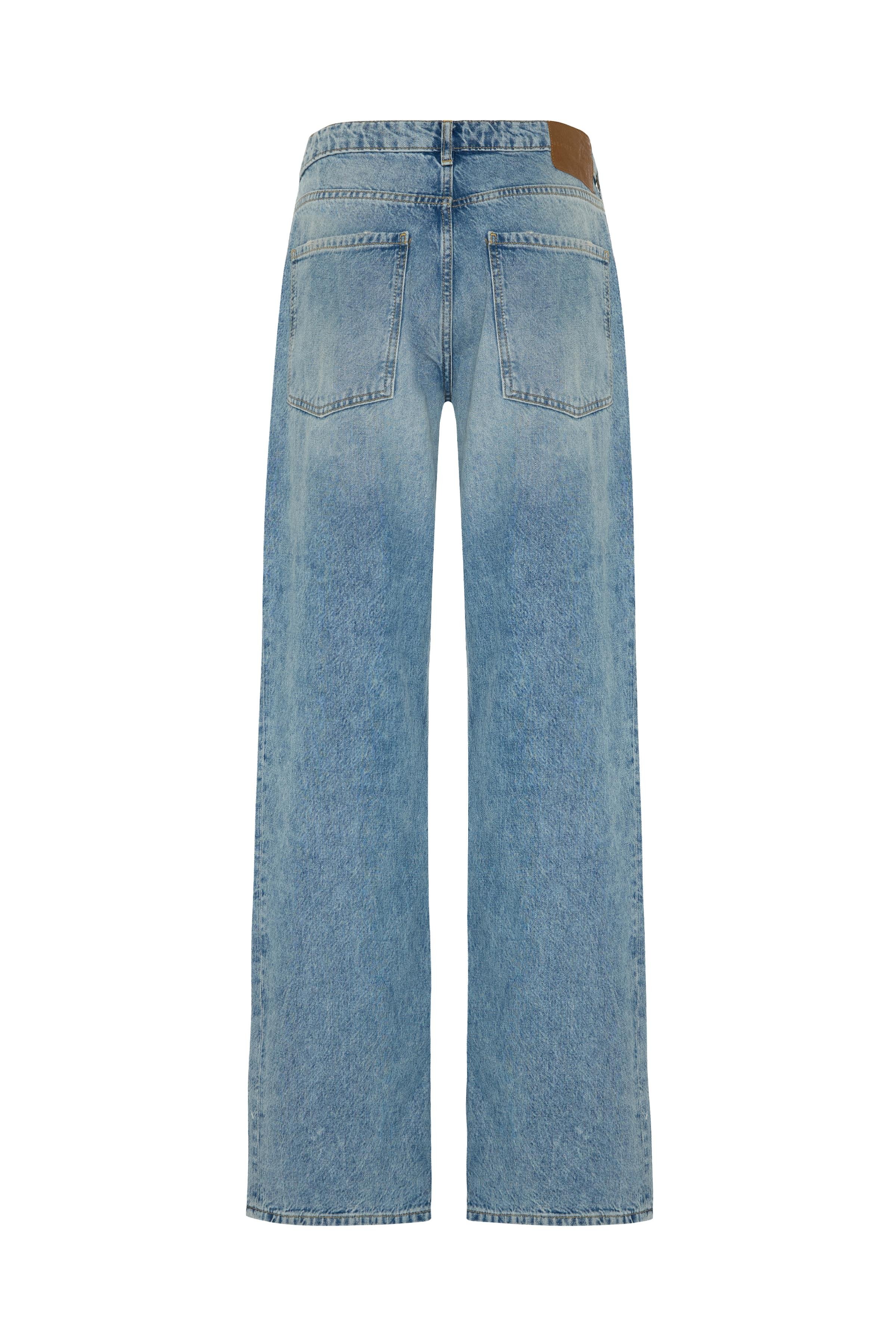 Mavi Mid Waist Relaxed Fit Jean