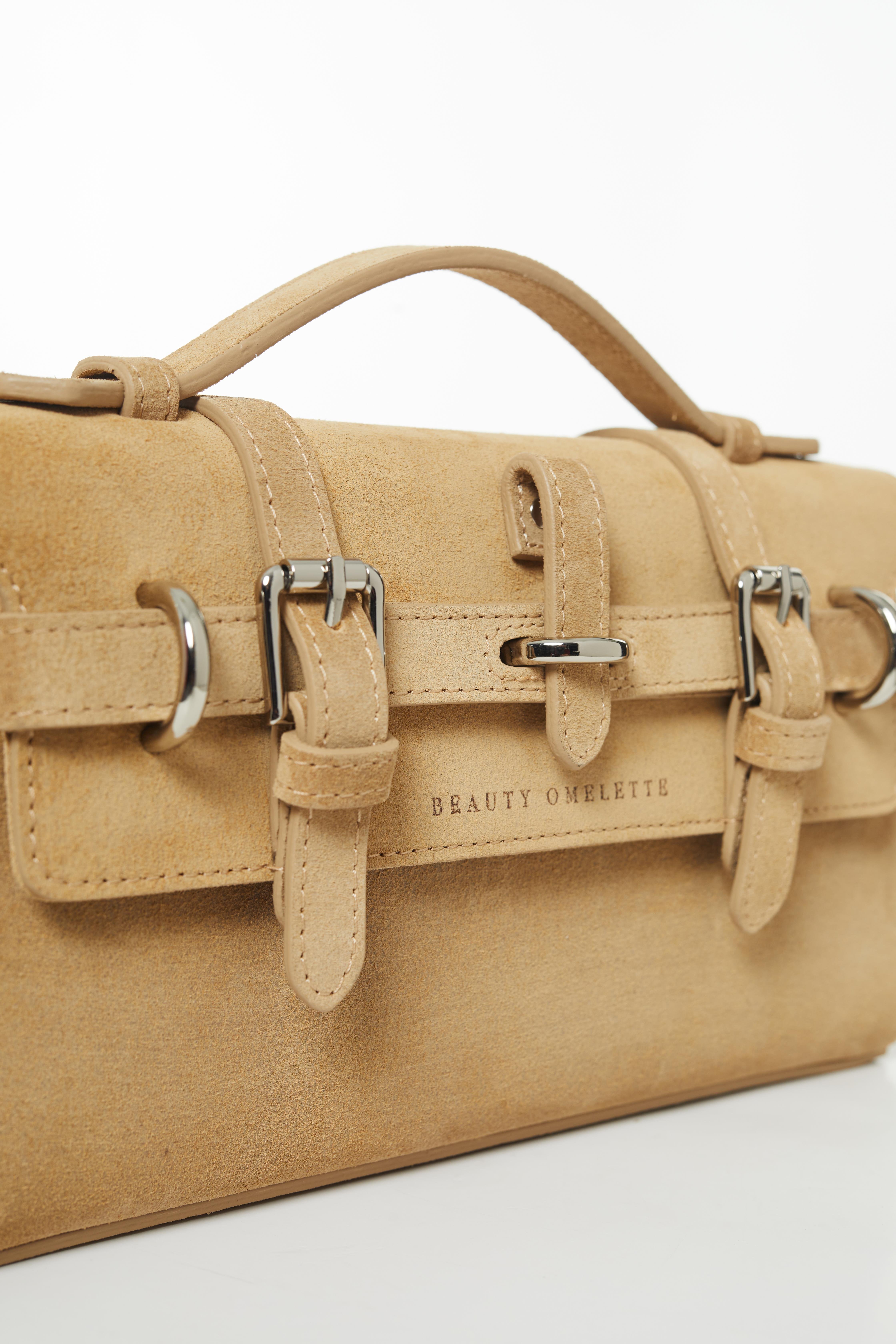 Muskat Gabrielle Süet Clutch