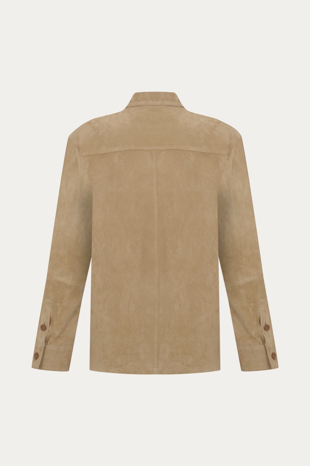 Muskat Süet Overshirt Gömlek