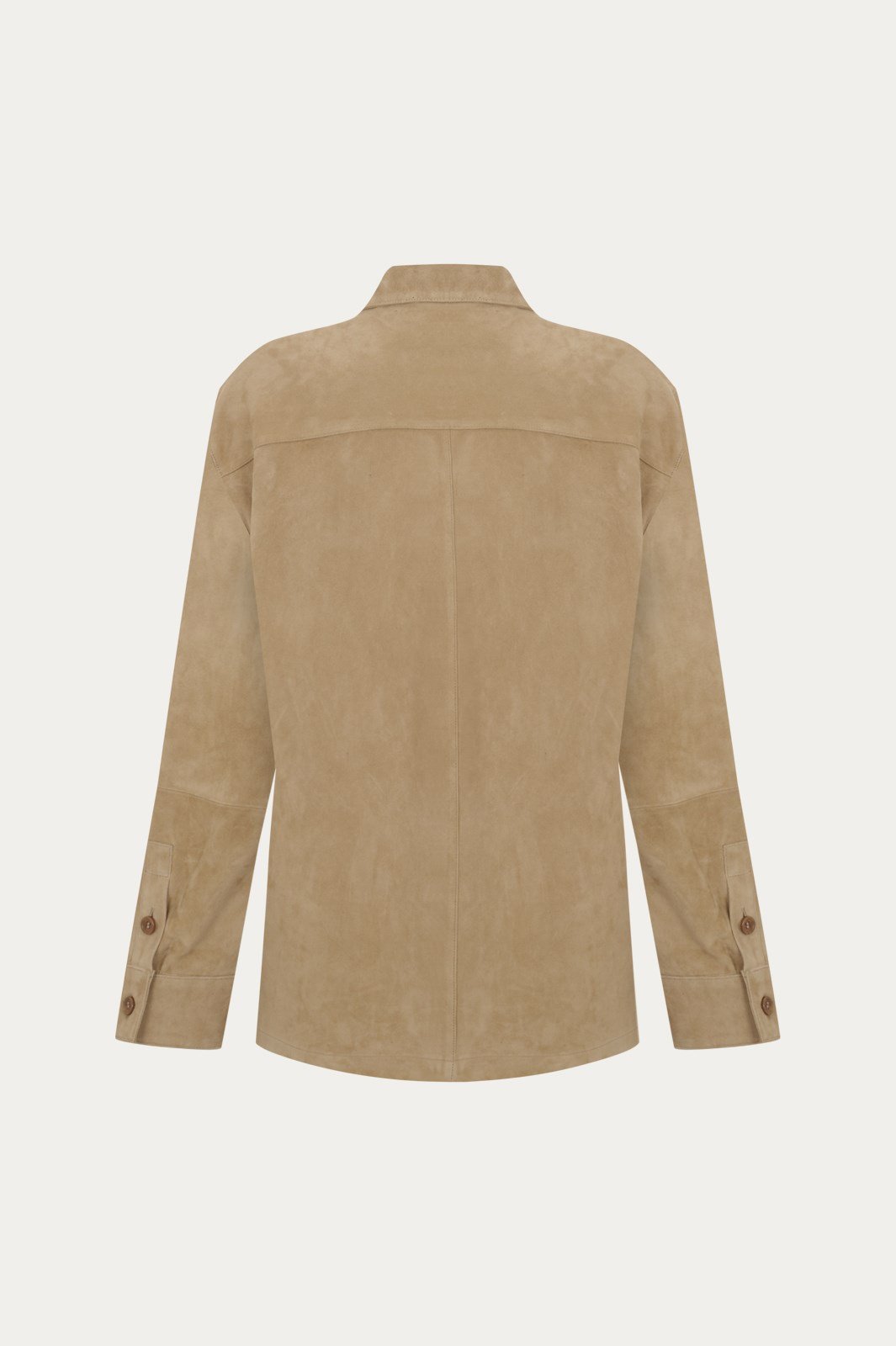 Muskat Süet Overshirt Gömlek