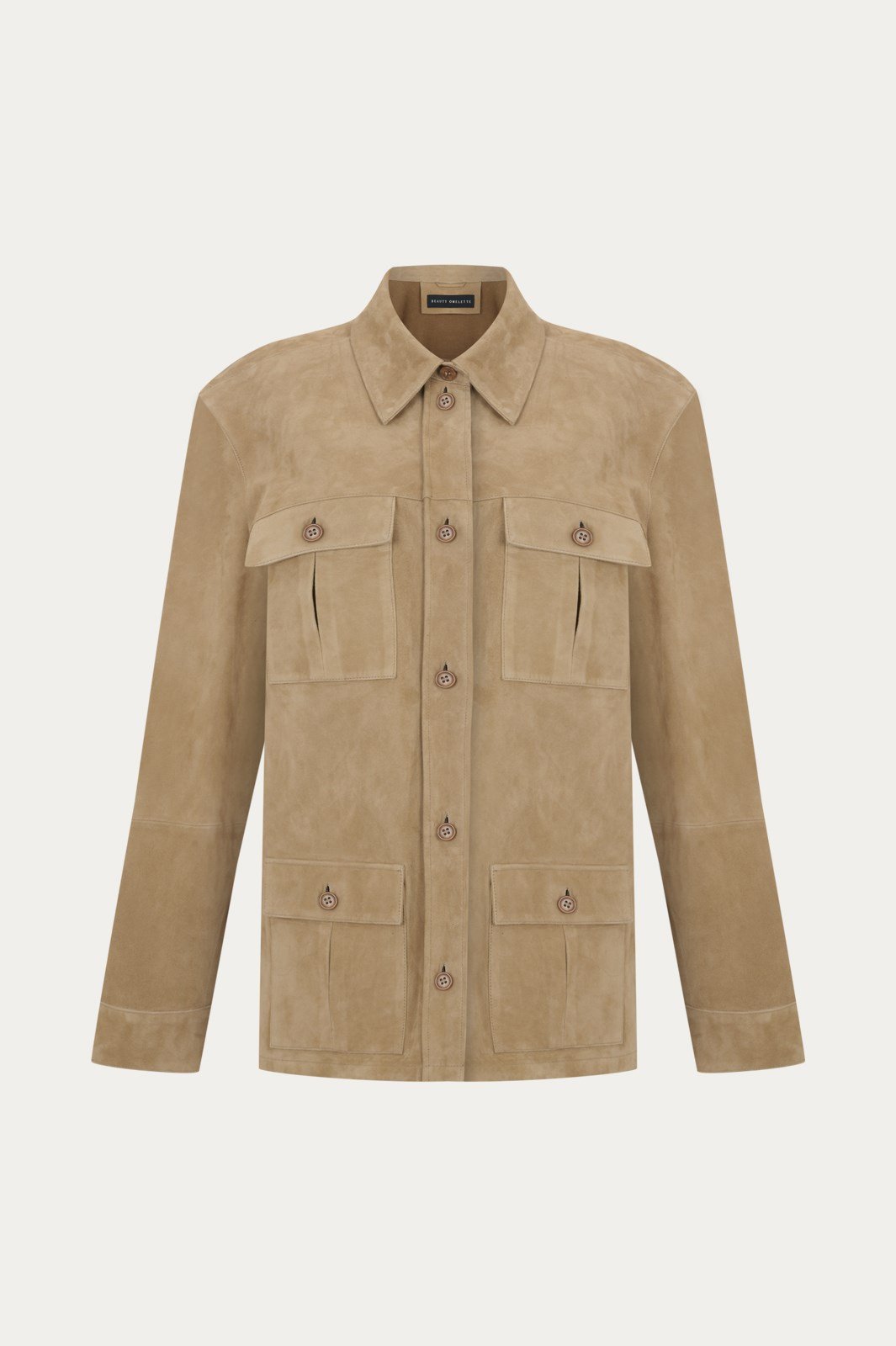Muskat Süet Overshirt Gömlek