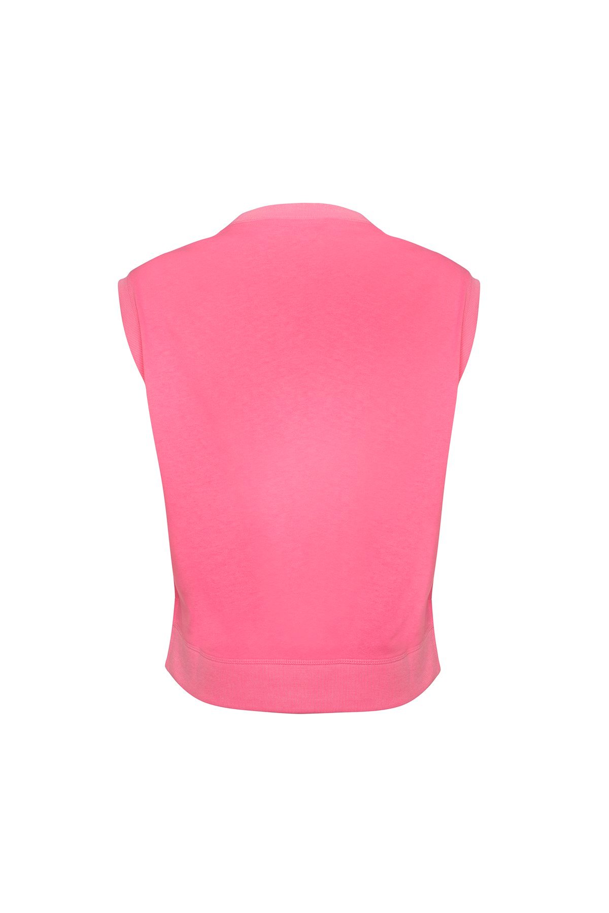 Pembe Boyfriend Kolsuz Tshirt