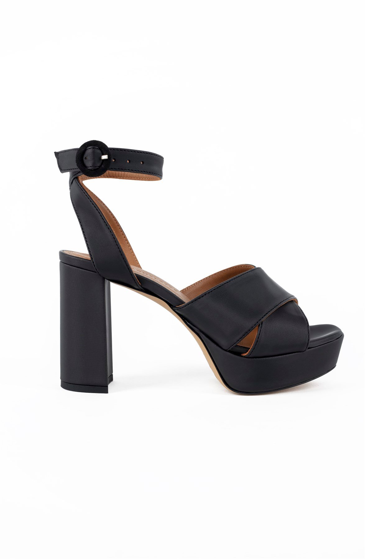 Saten Naomi Platform Siyah