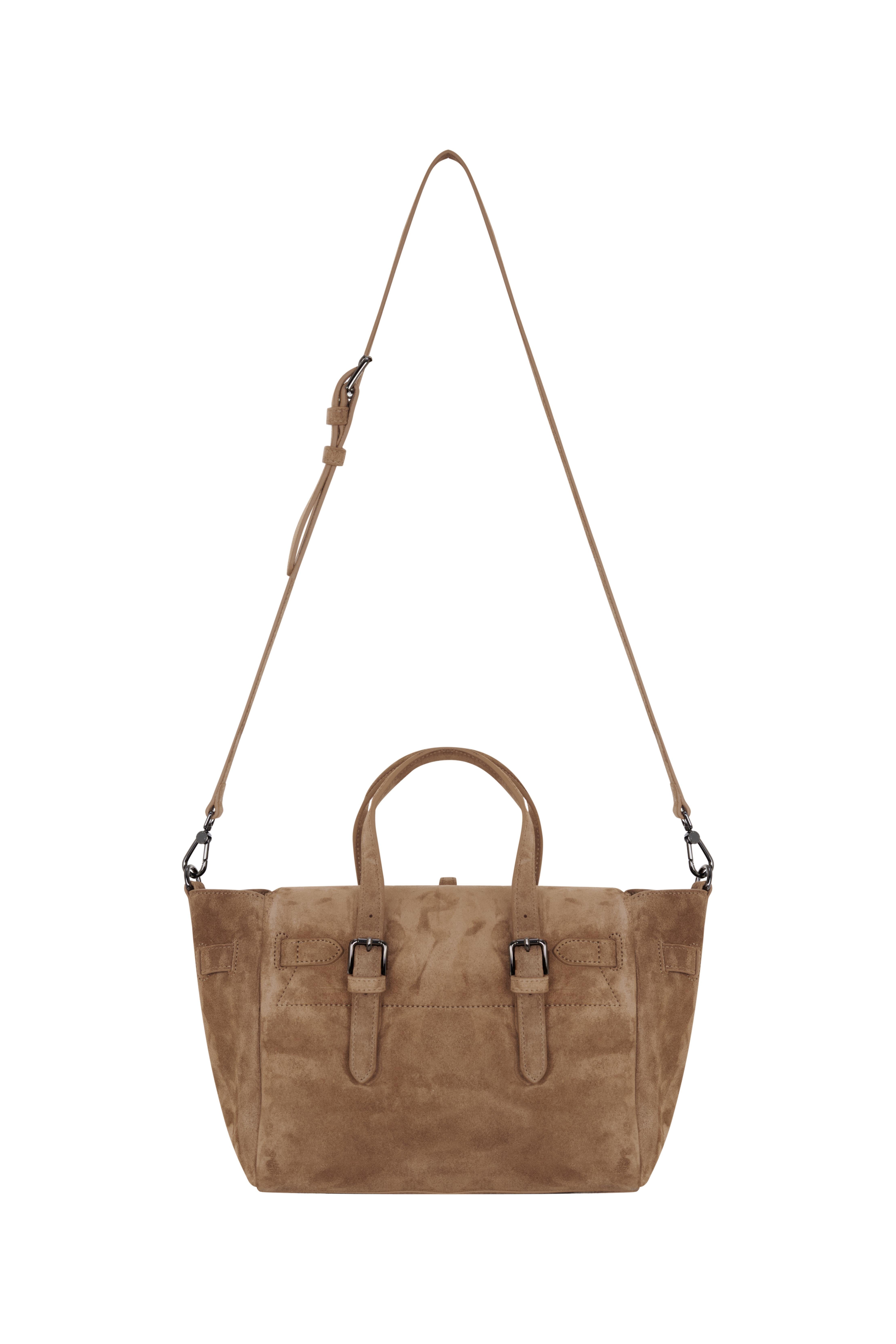 Sigaro Gabrielle Süet Medium Bag Black