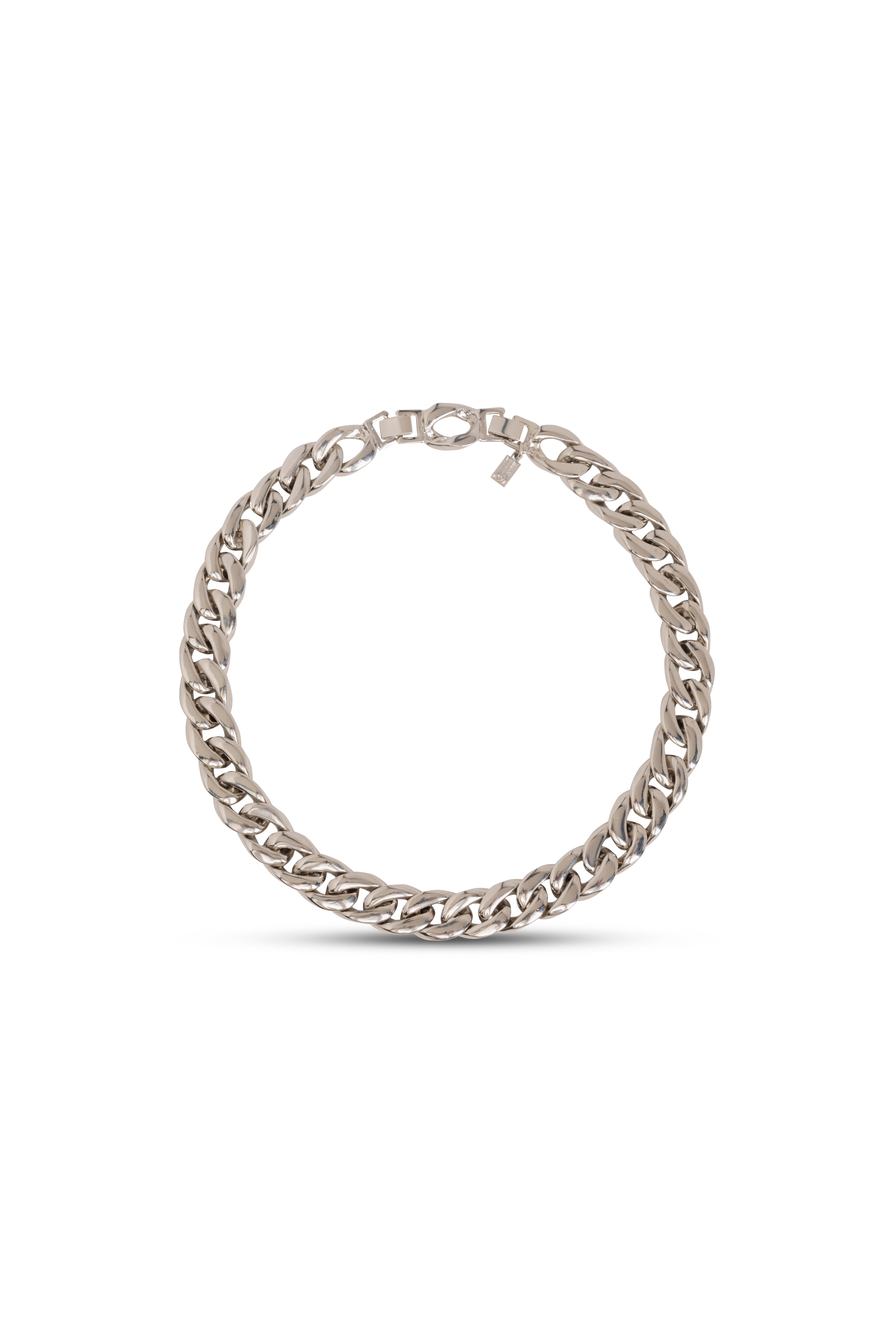 Silver Zincir Form Kolye