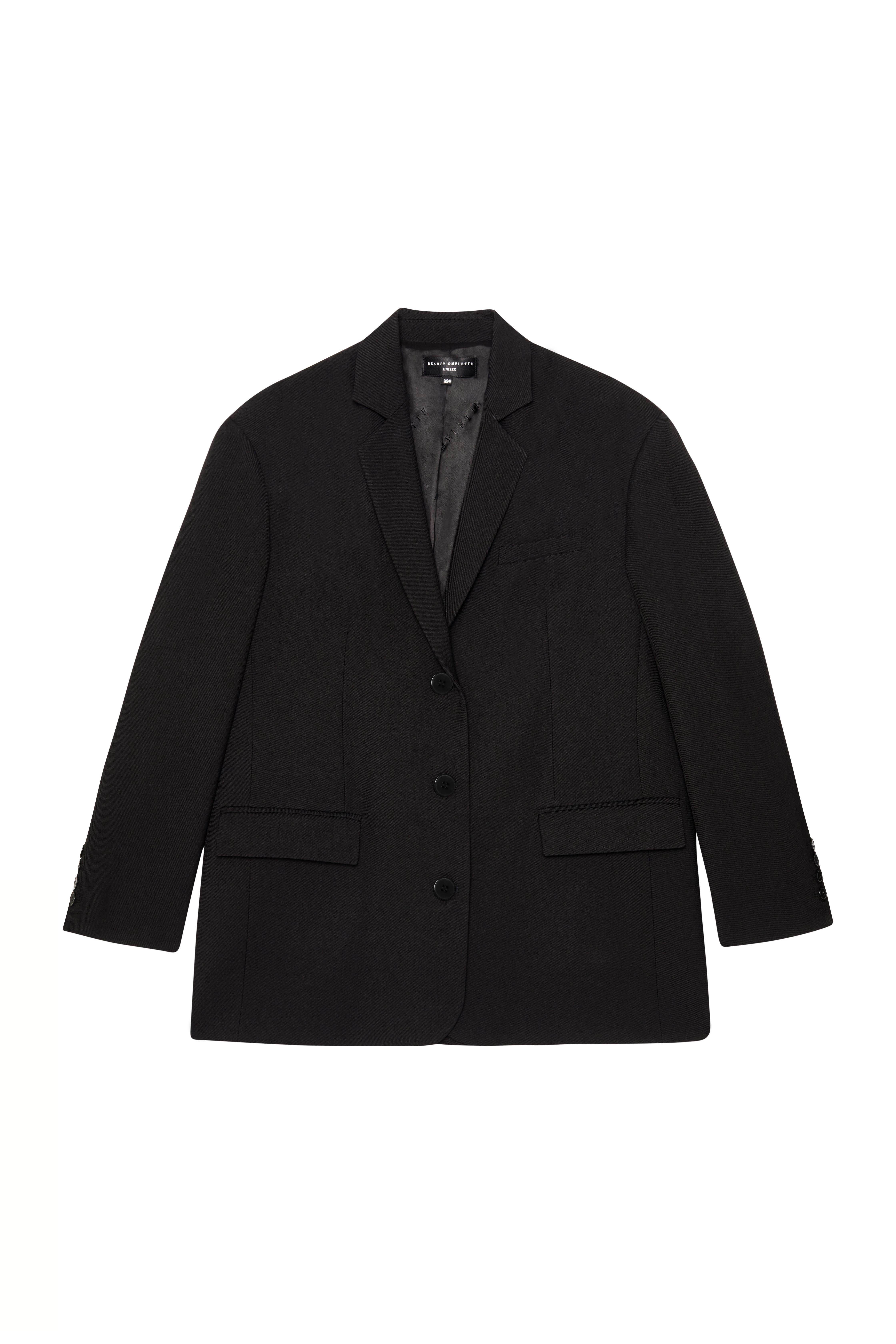 Siyah Big Blazer - Exclusive Collection