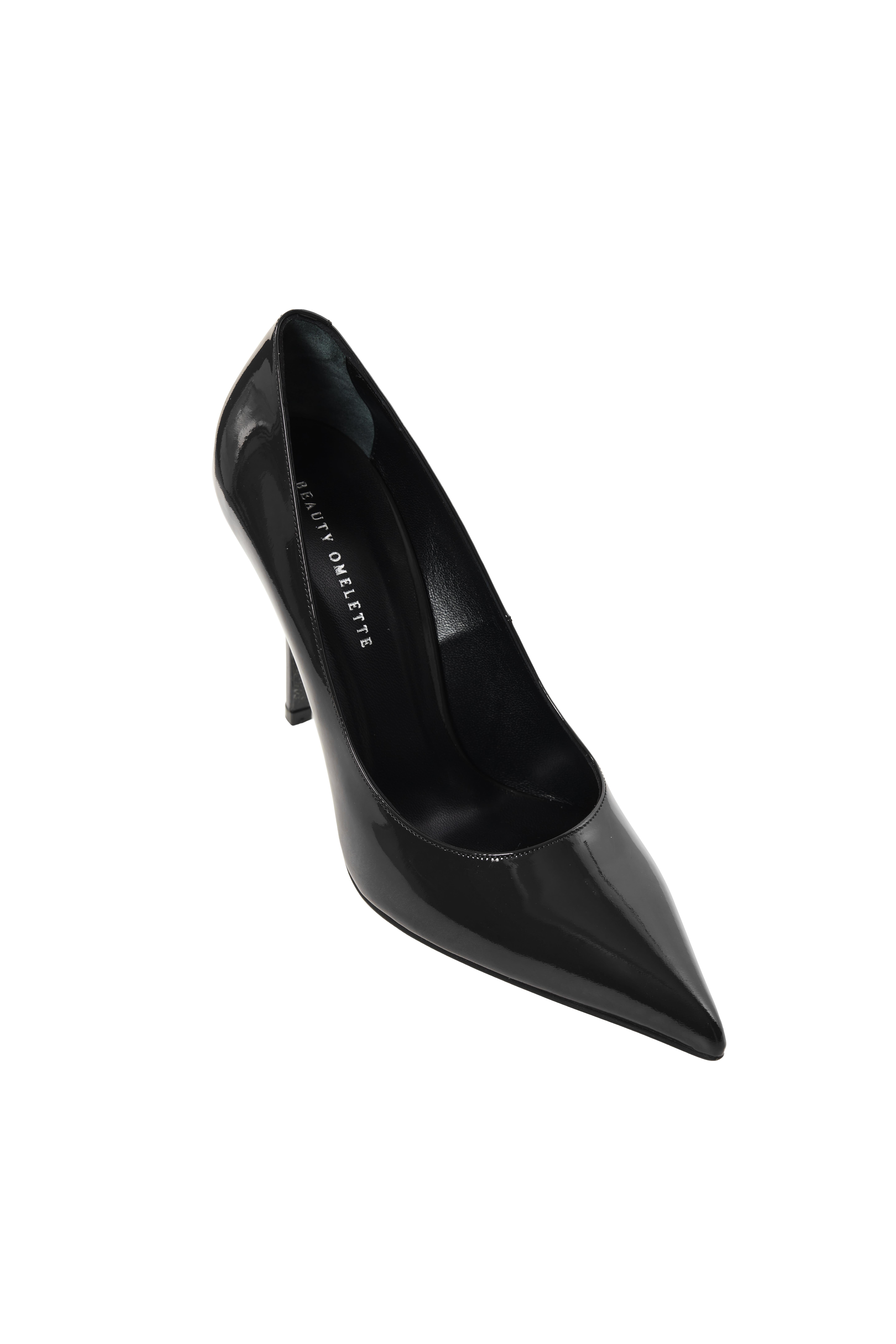 Siyah Carrie Rugan Stiletto