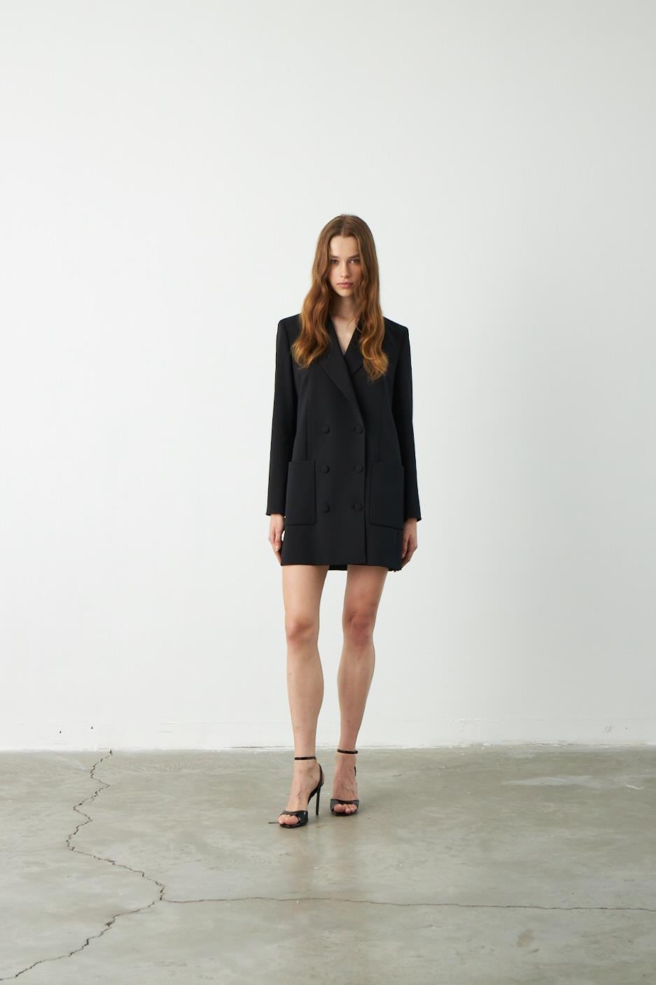 Siyah Ceket Elbise - Exclusive Collection