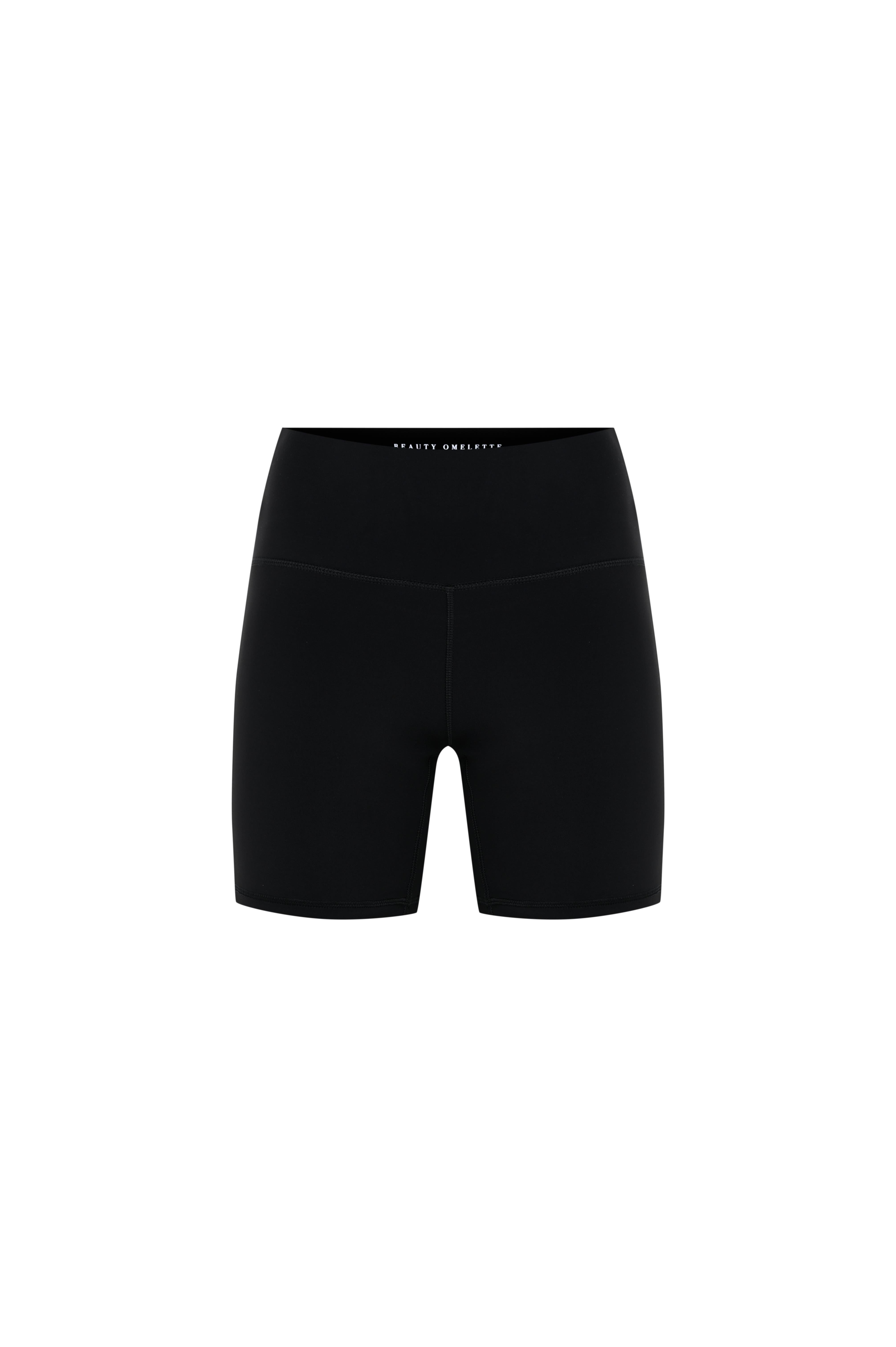 Siyah Comfort Kısa Spor Tayt