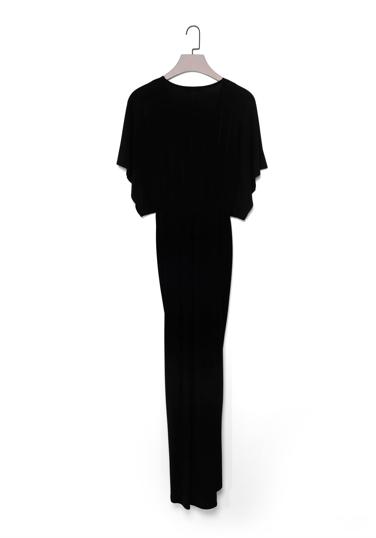 Siyah Drapeli Elbise