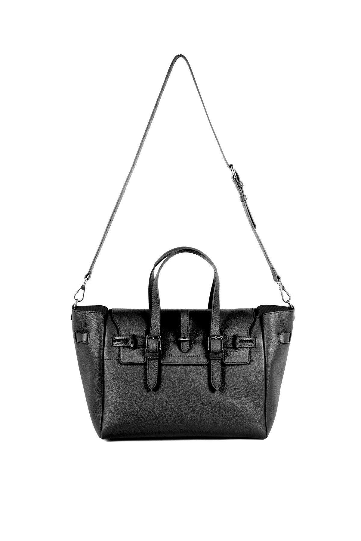 Siyah Gabrielle Floater Day Bag Black