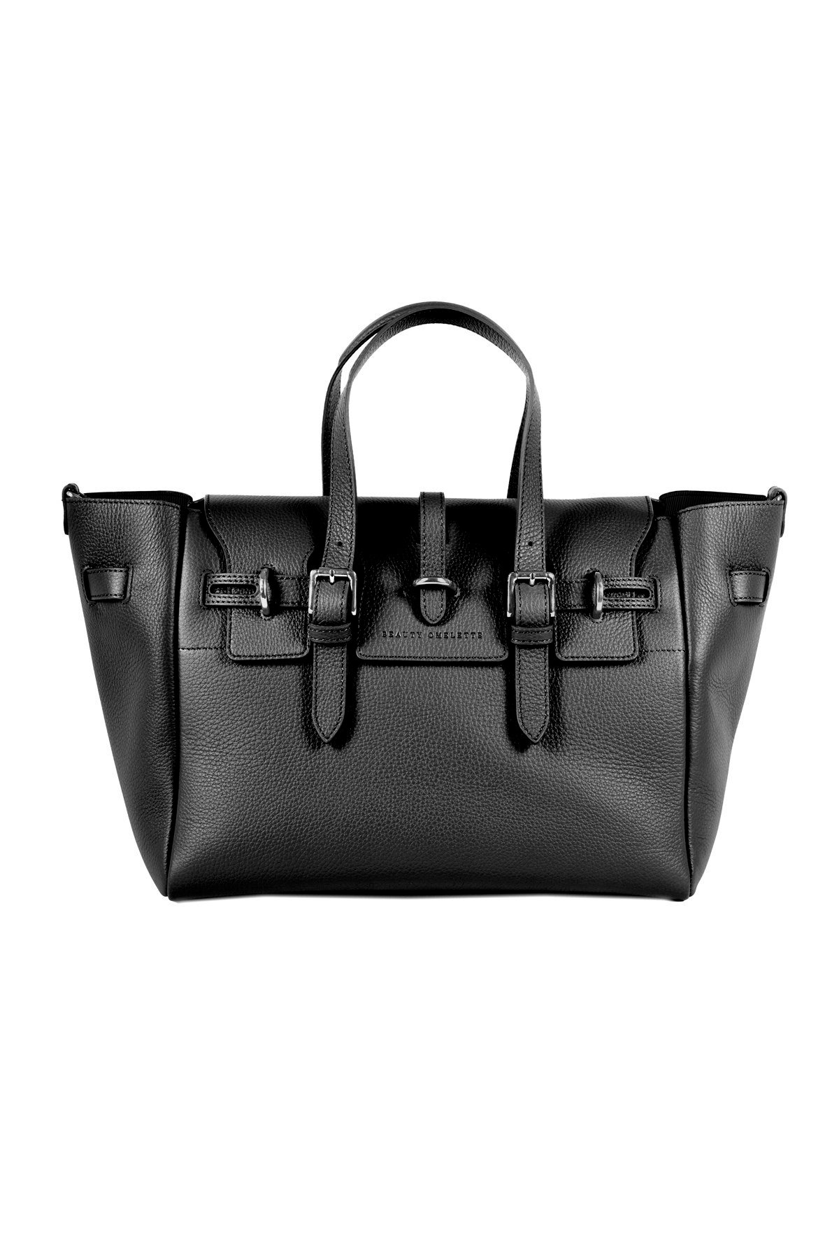 Siyah Gabrielle Floater Day Bag Silver