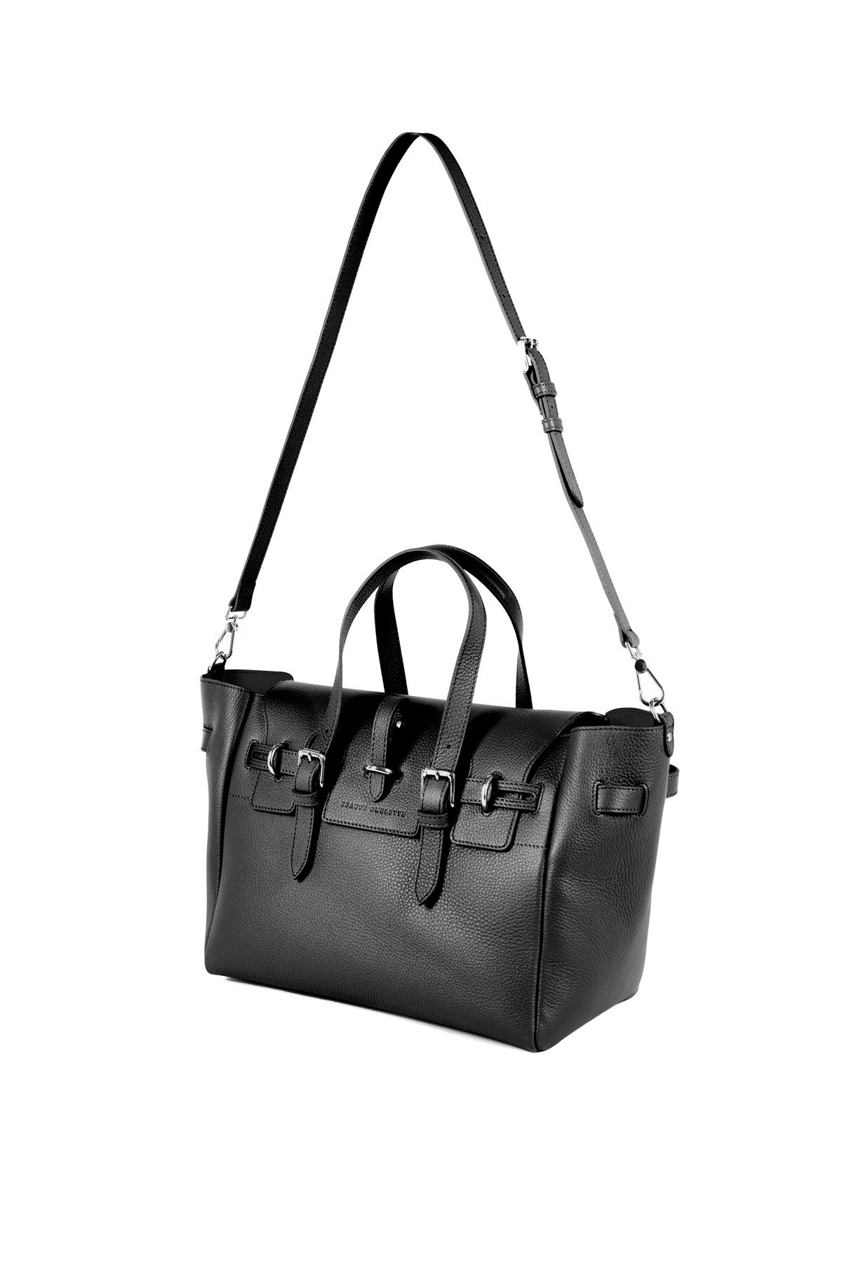 Siyah Gabrielle Floater Day Bag Silver