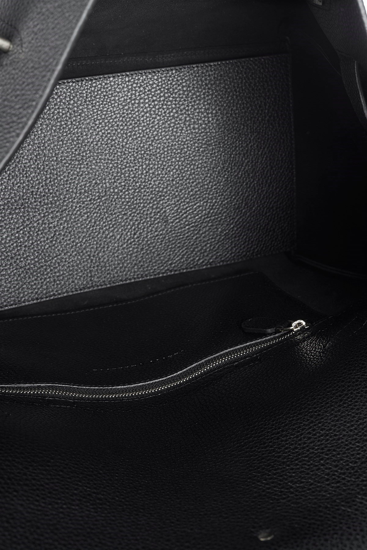 Siyah Gabrielle Floater Day Bag Silver