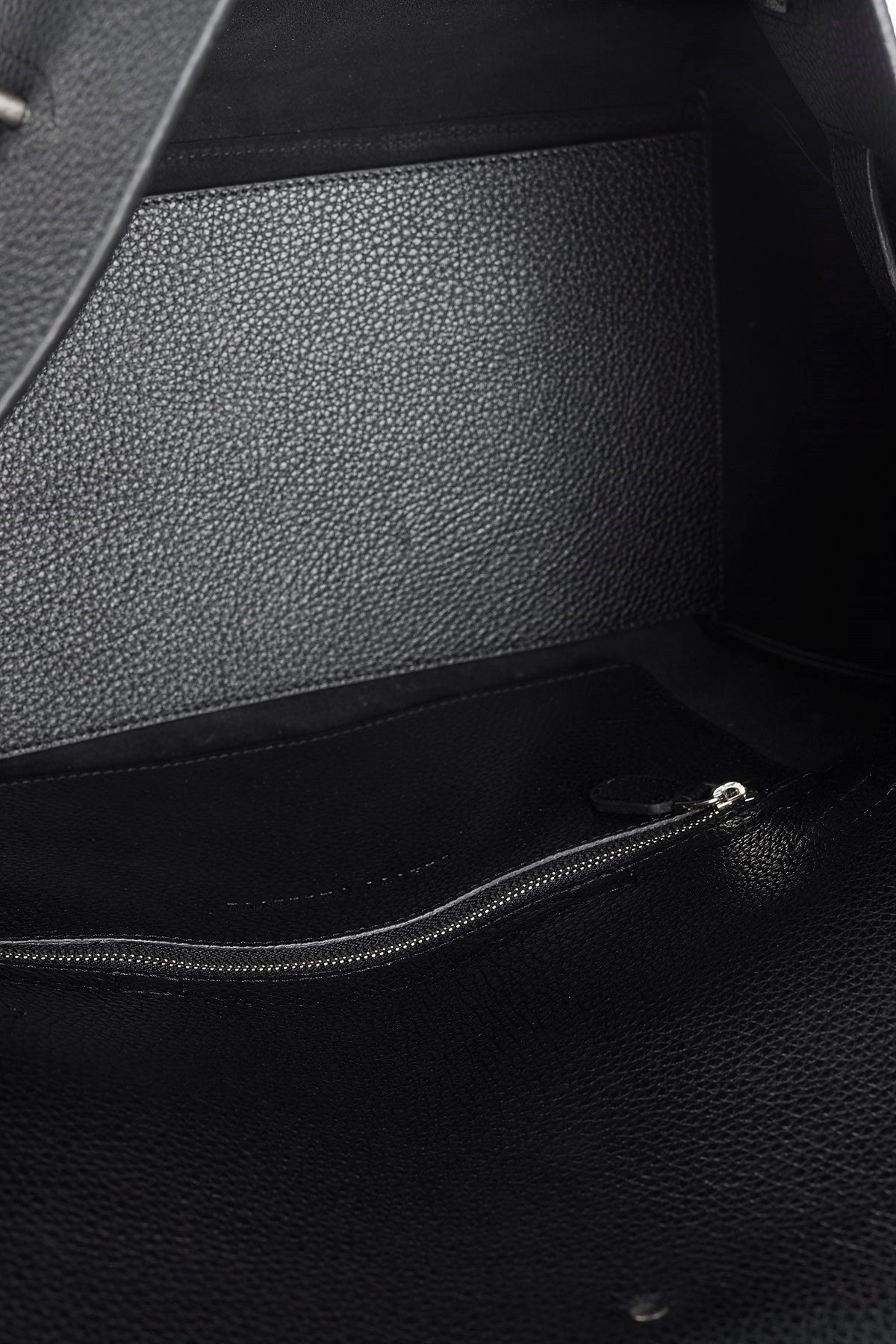 Siyah Gabrielle Floater Day Bag Silver