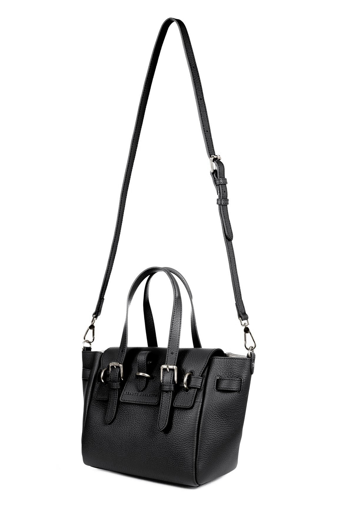 Siyah Gabrielle Floater Mini Bag Silver
