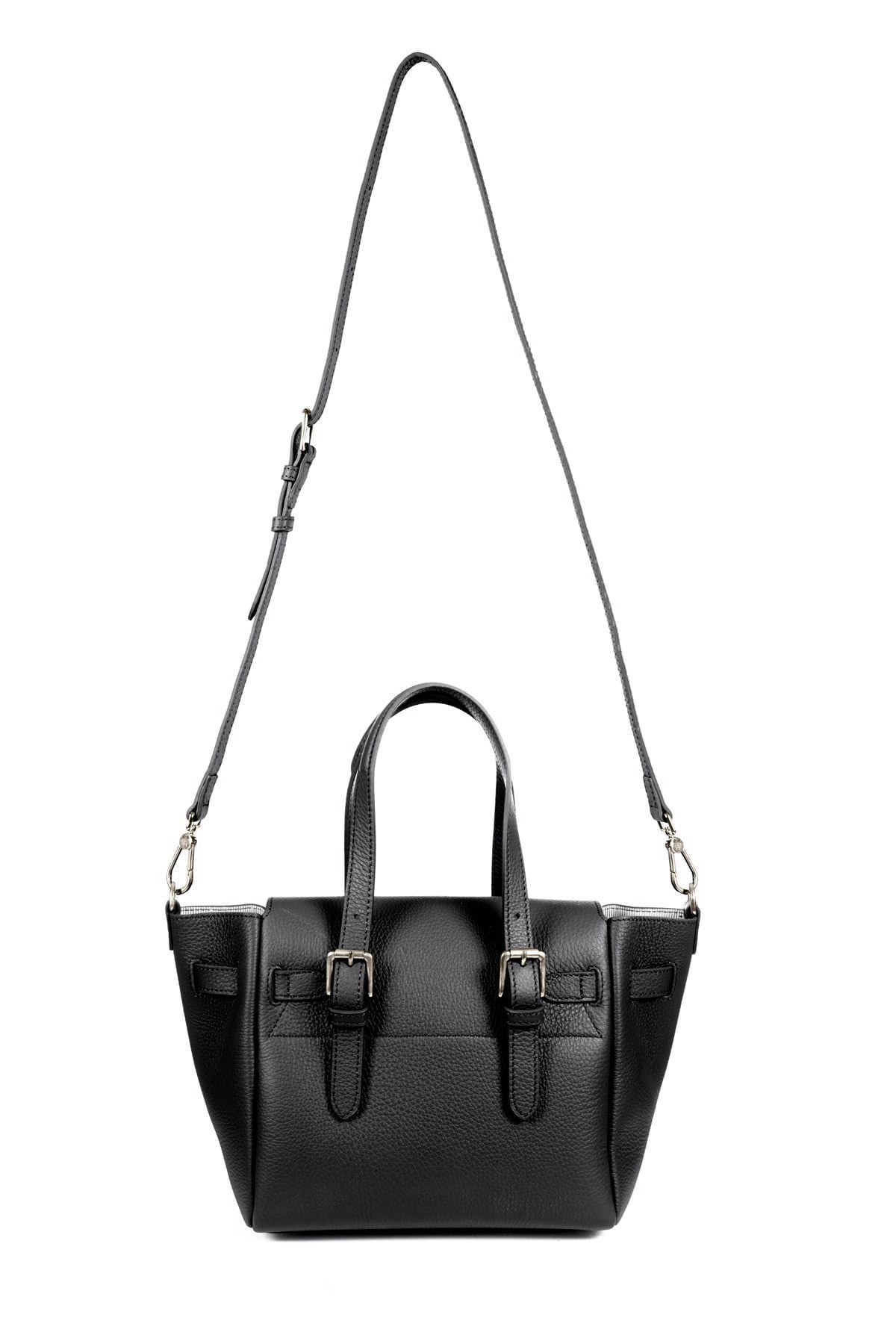 Siyah Gabrielle Floater Mini Bag Silver
