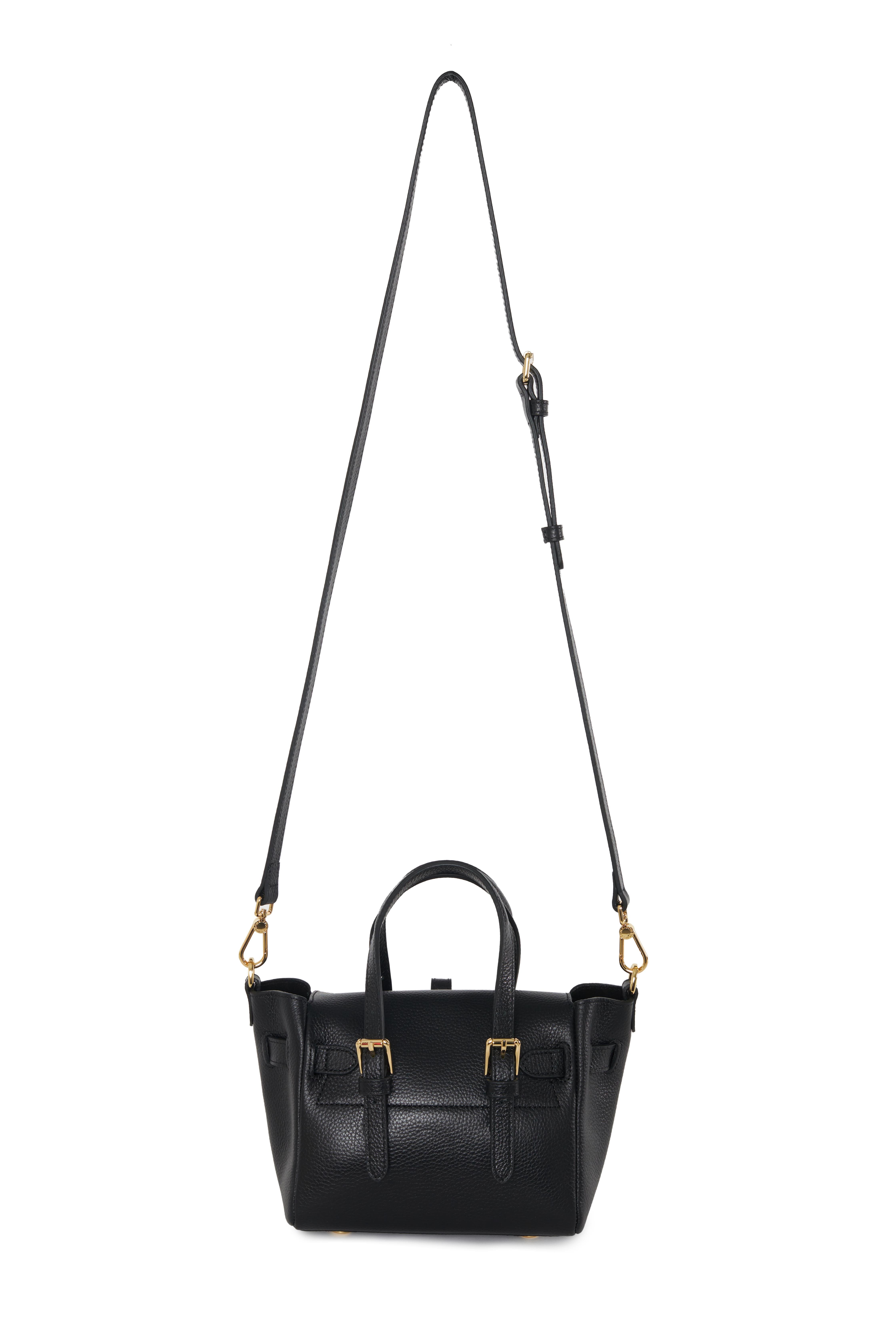 Siyah Gabriellle Floater Petite Bag Gold