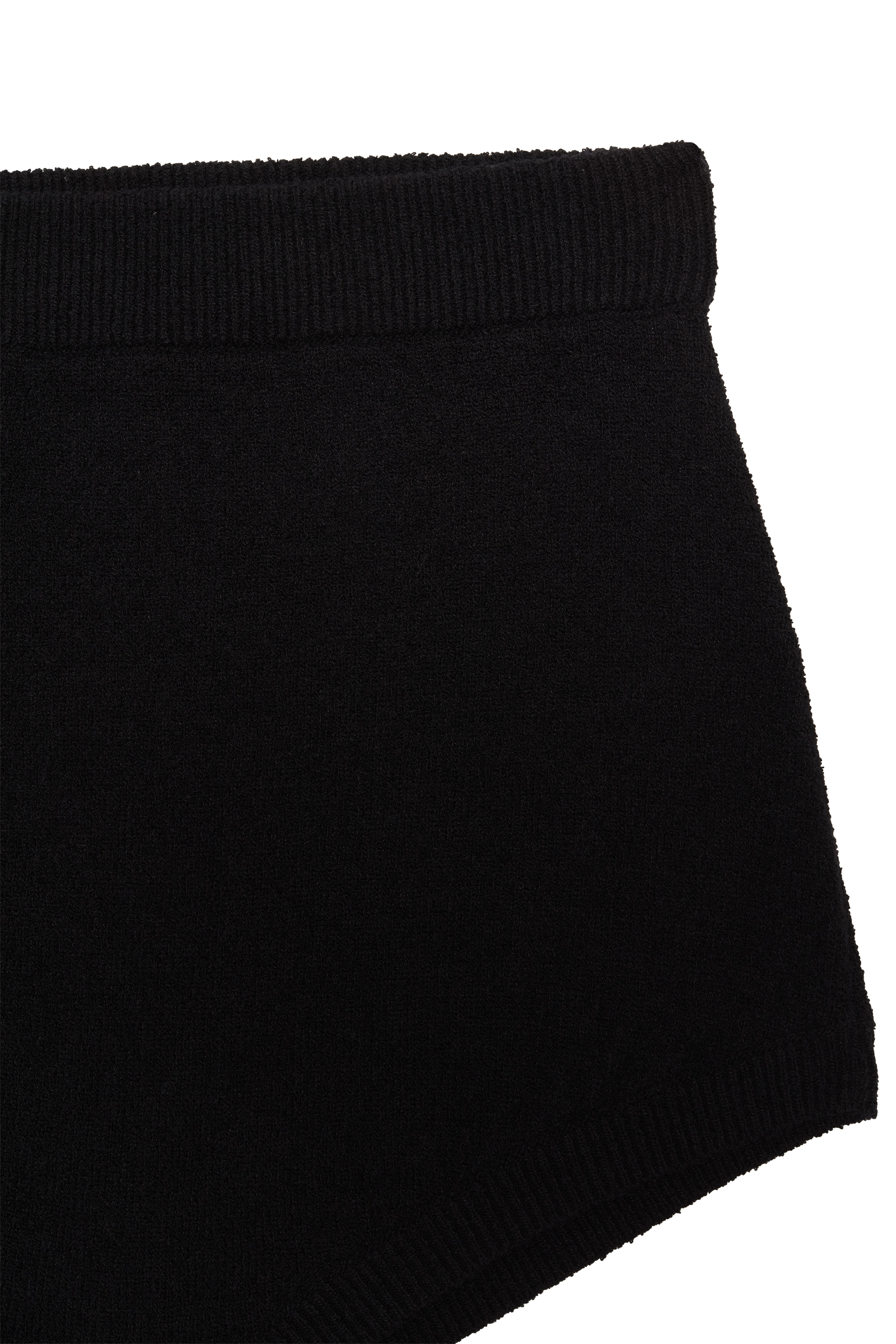 Siyah Havlu Boxer Şort