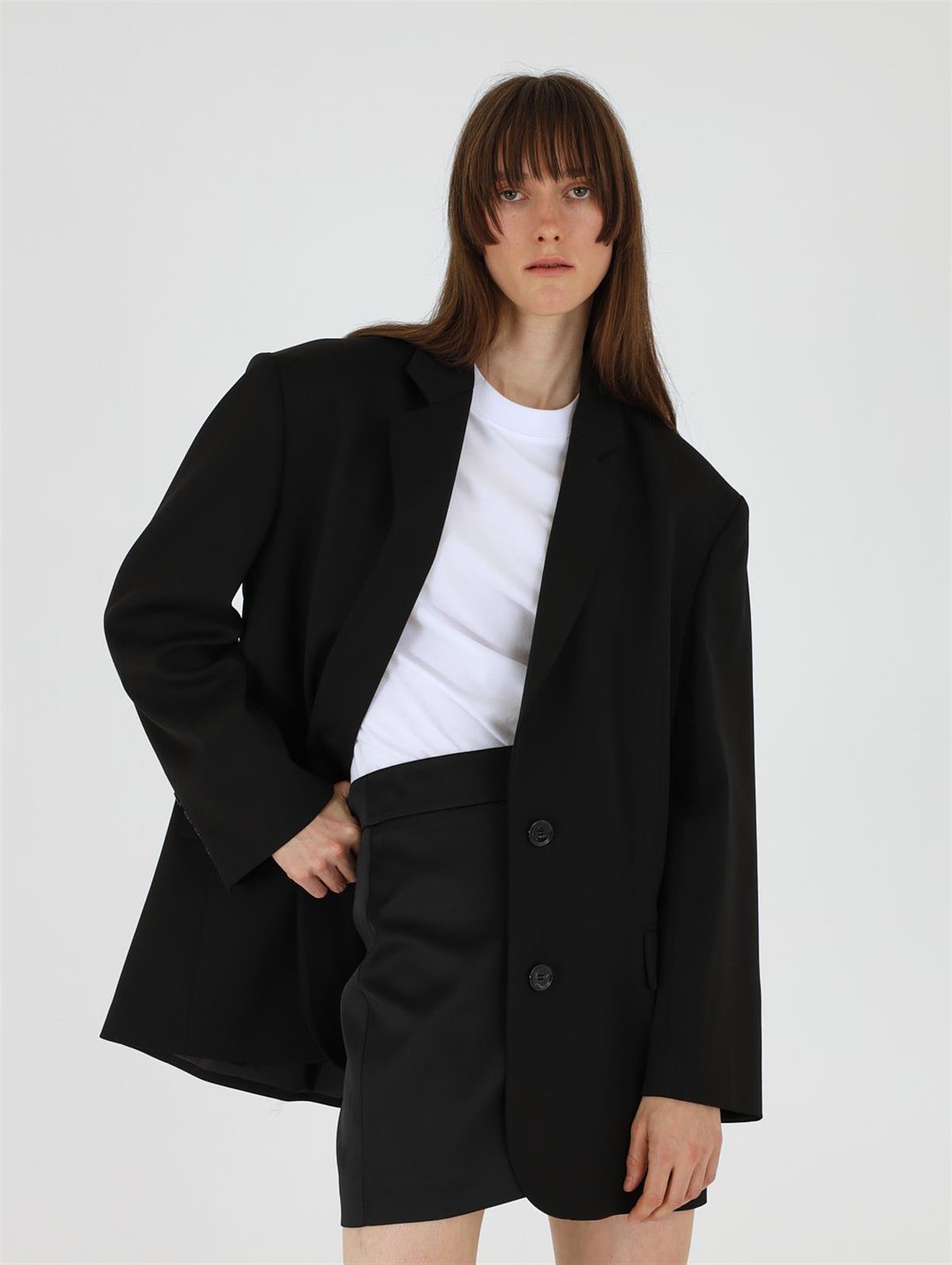 Siyah Julia Oversize Blazer