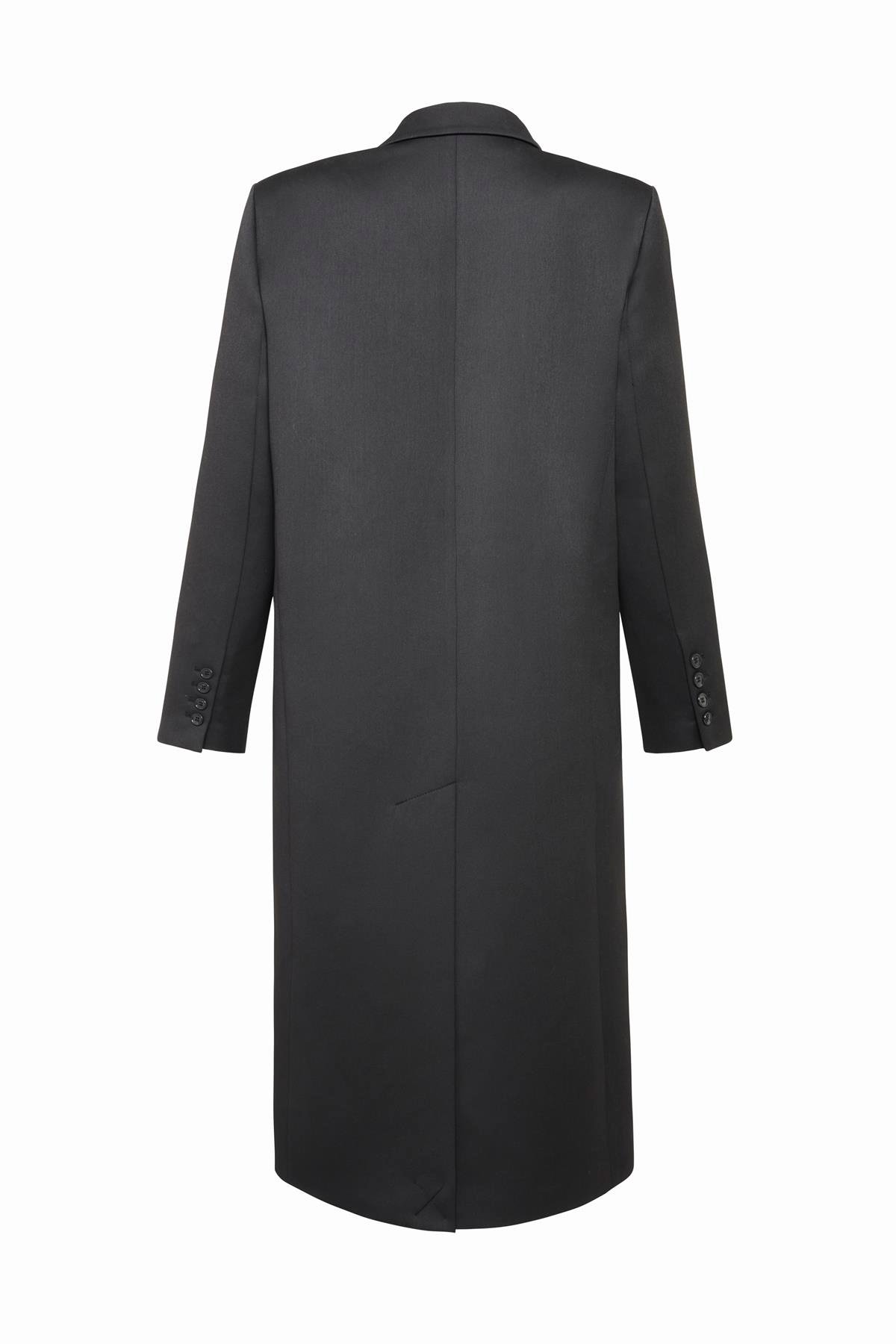 Siyah Kate Ceket Palto - Exclusive Collection