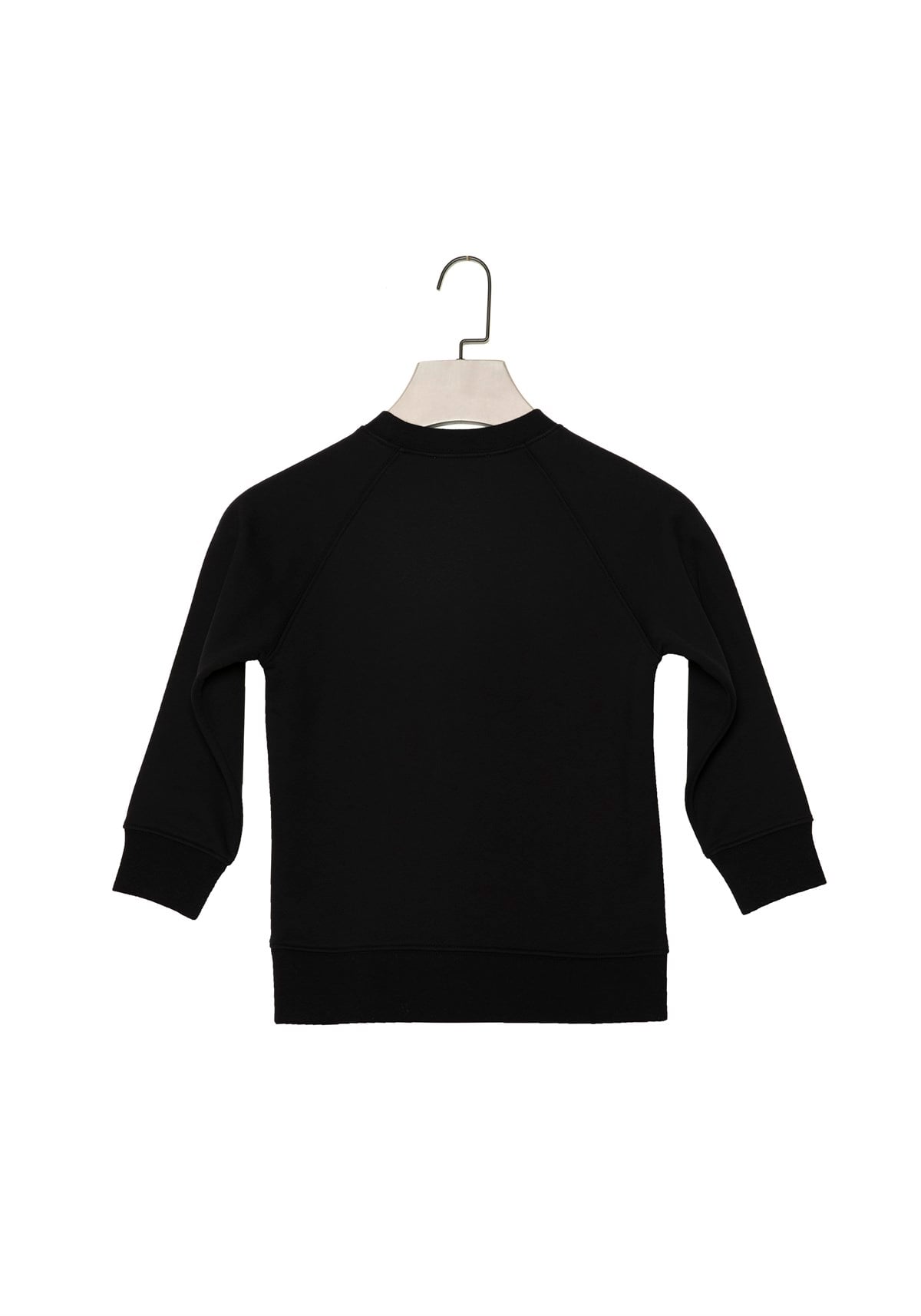 Siyah Klasik Çocuk Sweatshirt