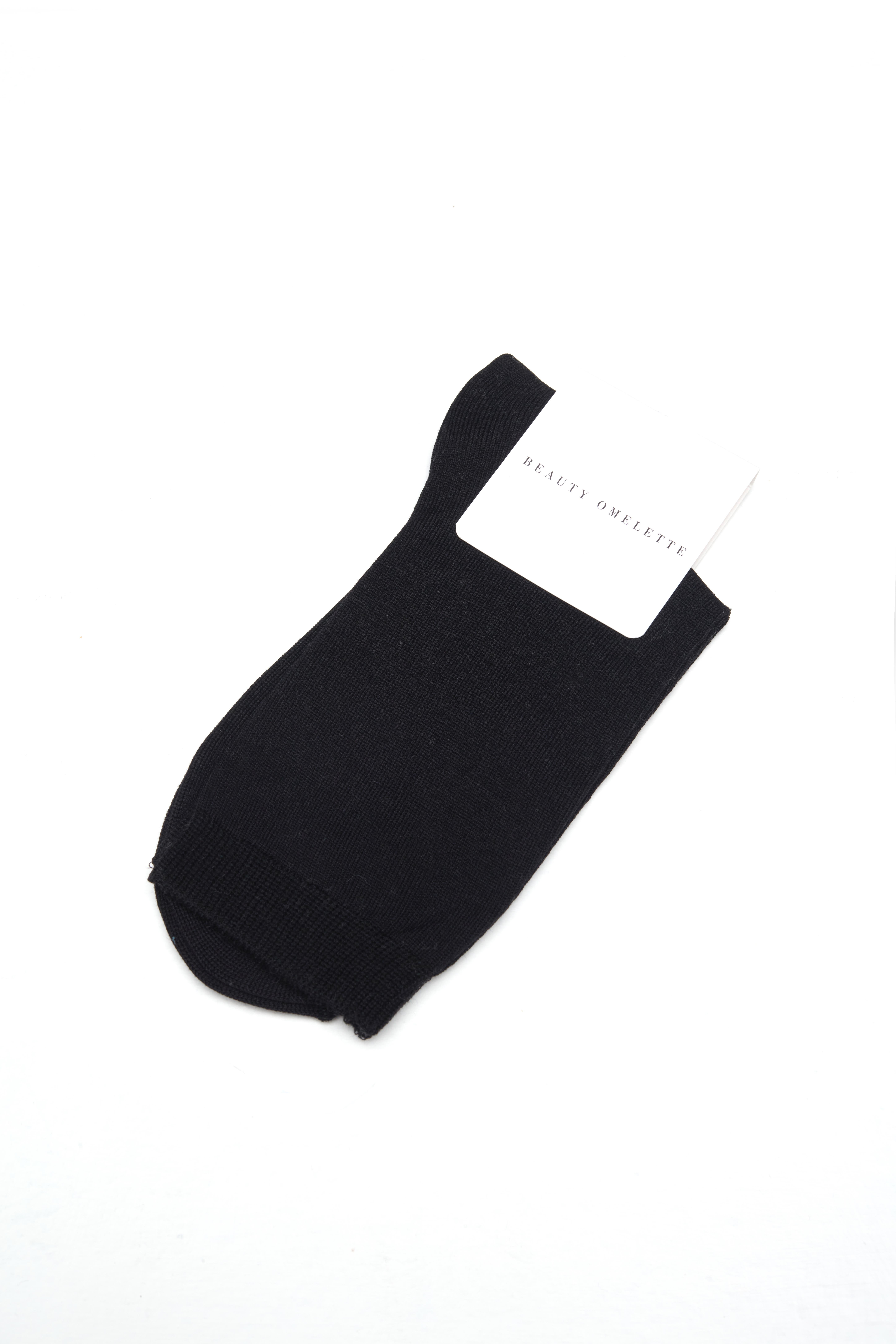 Siyah Merserize Çorap