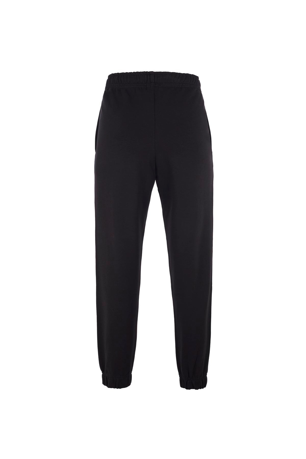 Siyah Paçası Lastikli Sweatpants