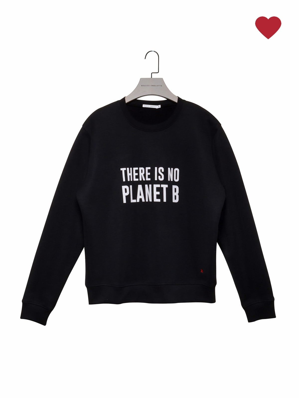 Siyah Planet B Sweatshirt