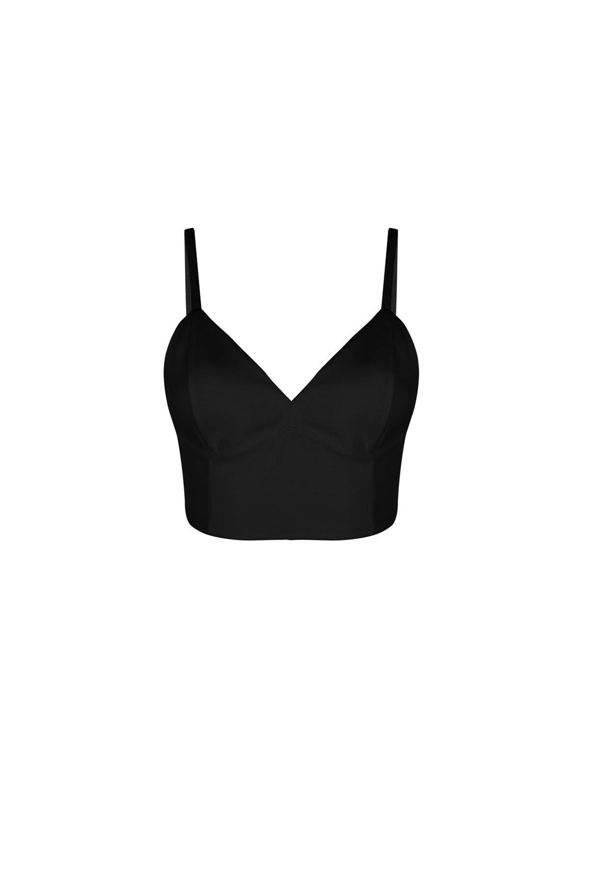 Siyah Smokin Crop Top
