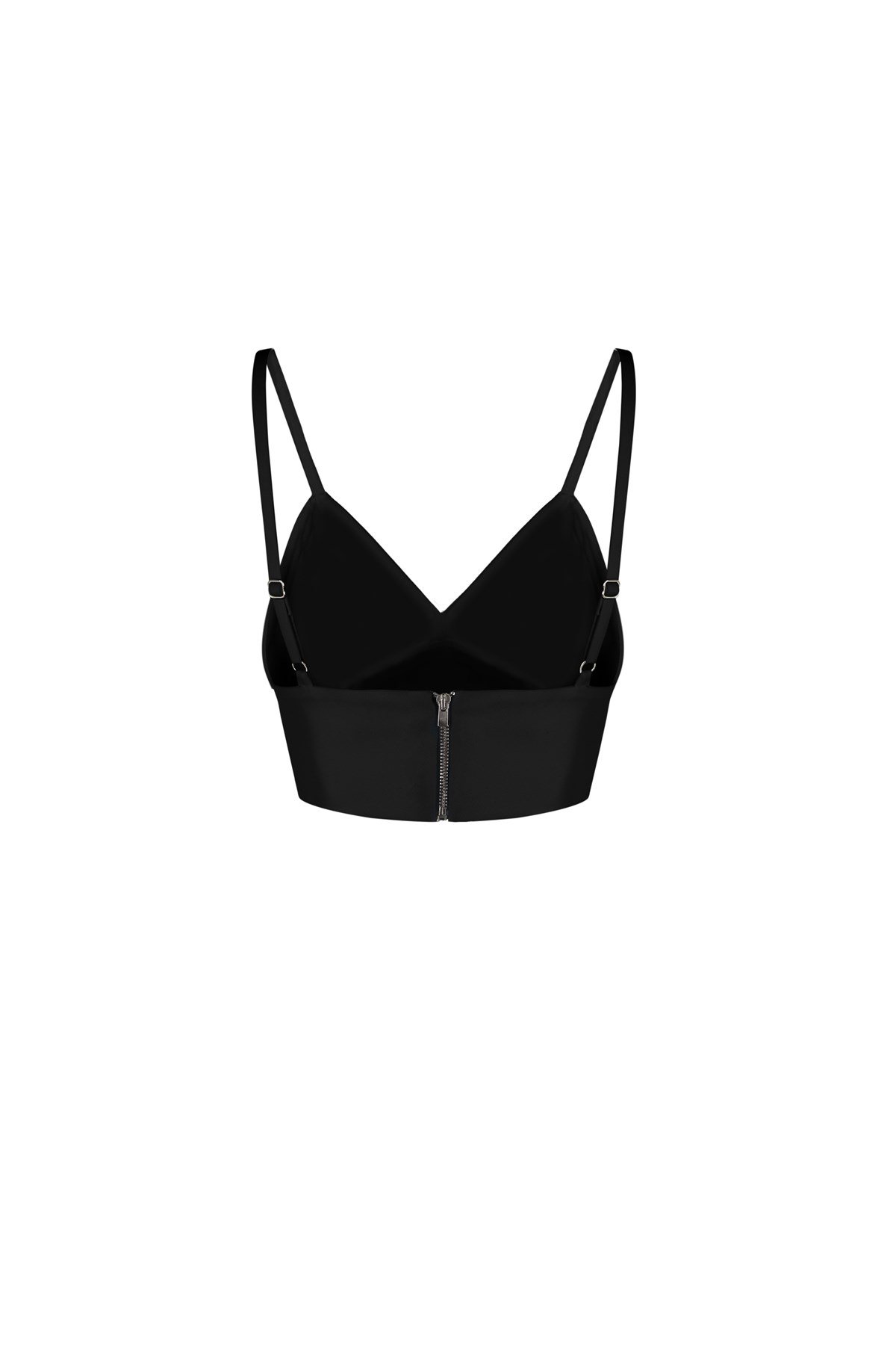 Siyah Smokin Crop Top