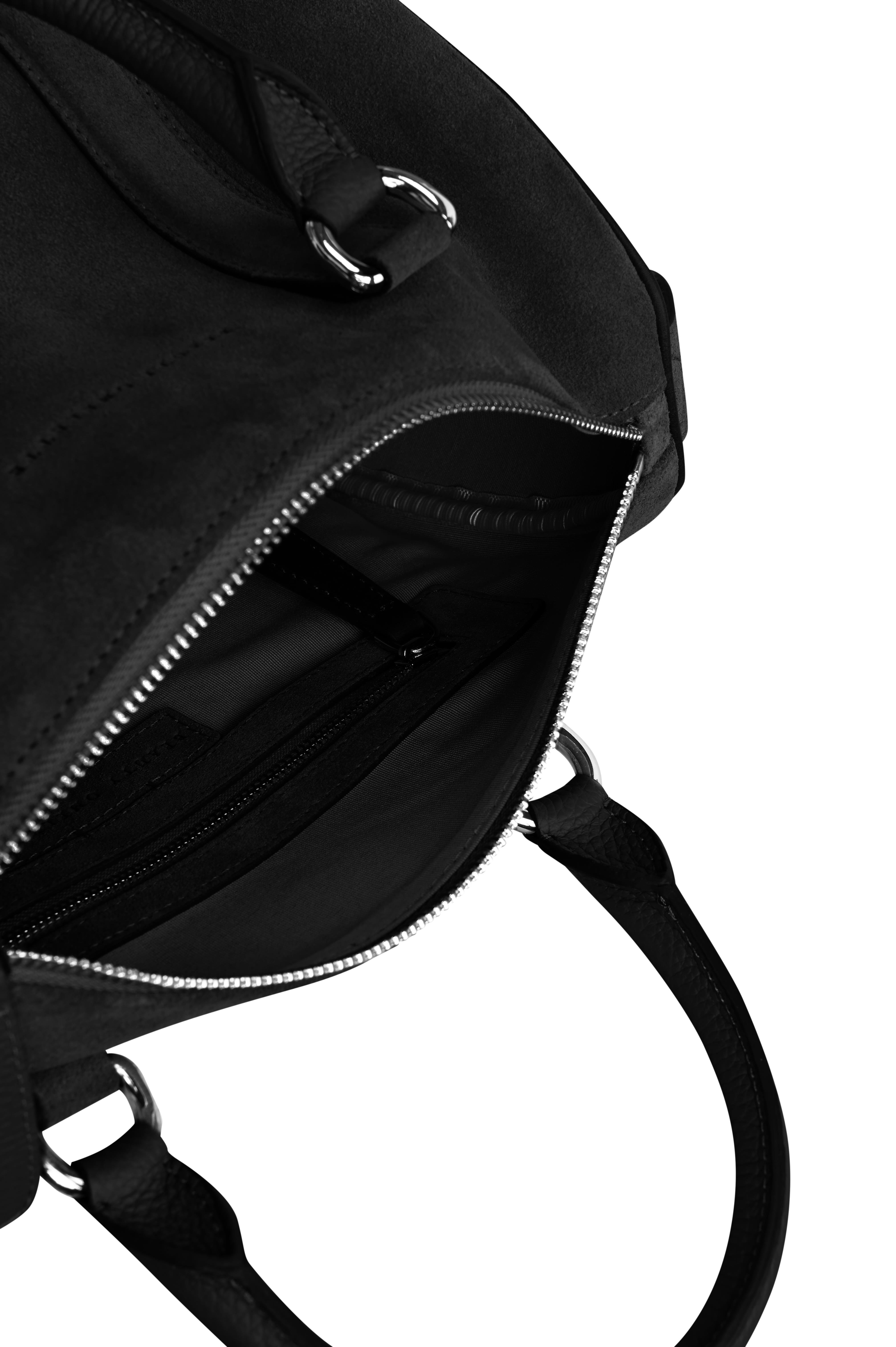 Siyah Süet City Mini Bag