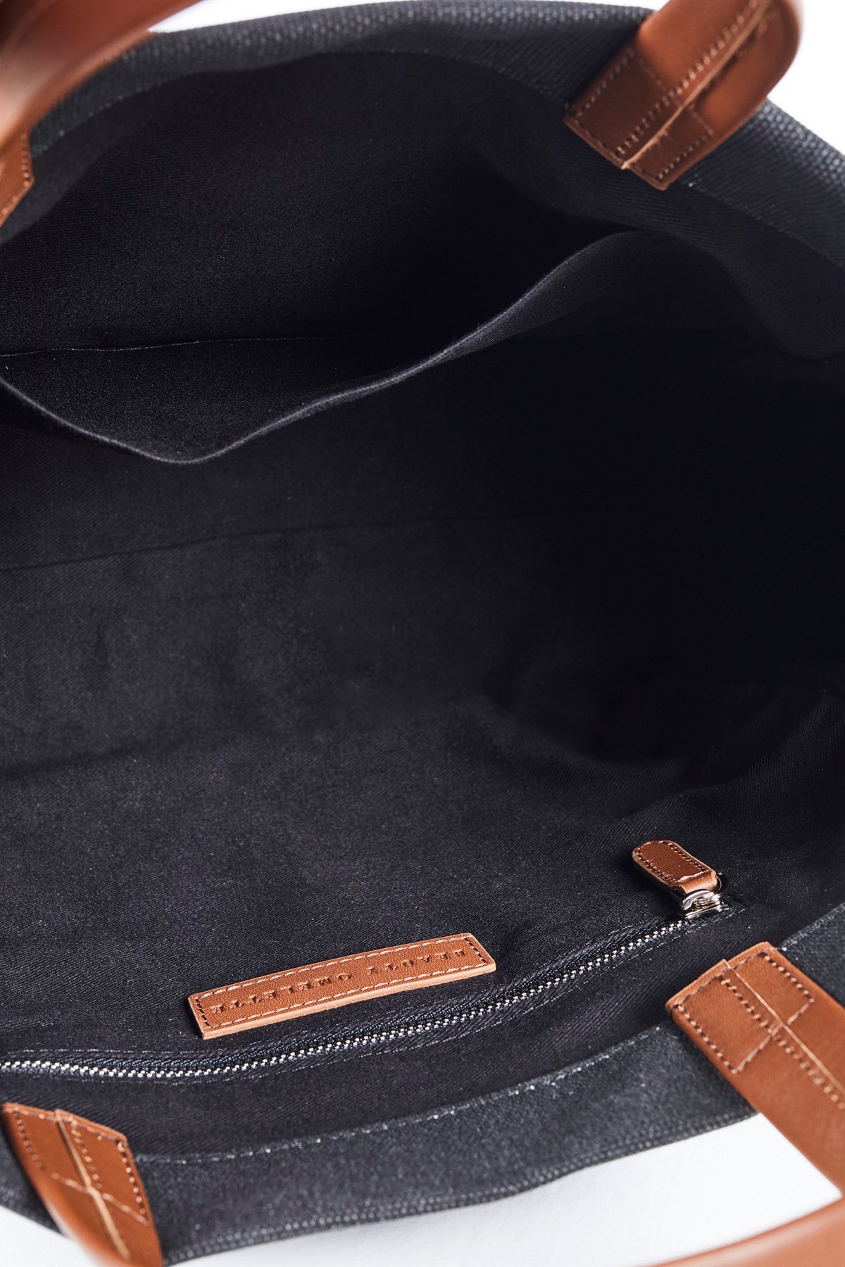 Siyah Tote Mini Bag Canvas