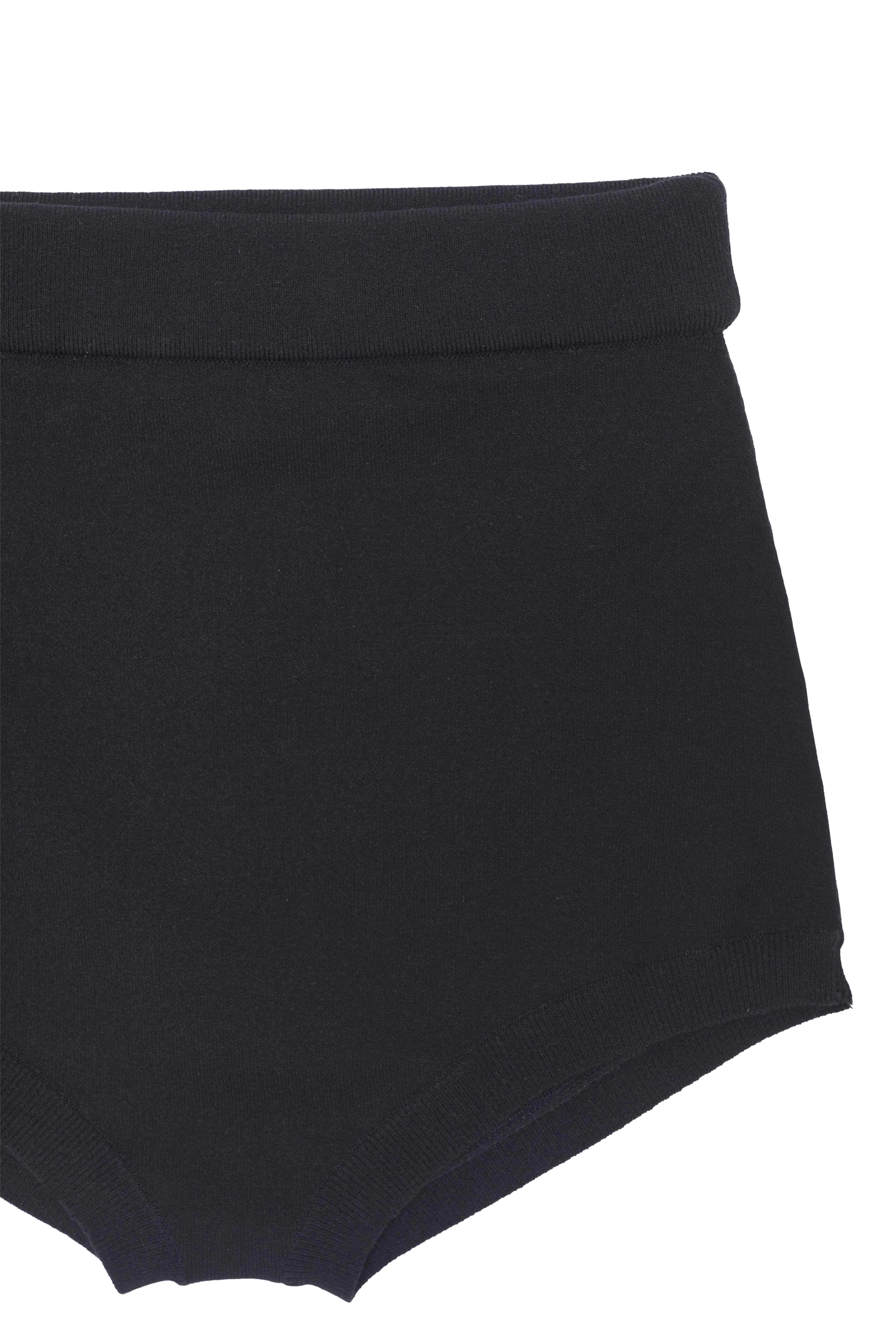 Siyah Triko Boxer Şort