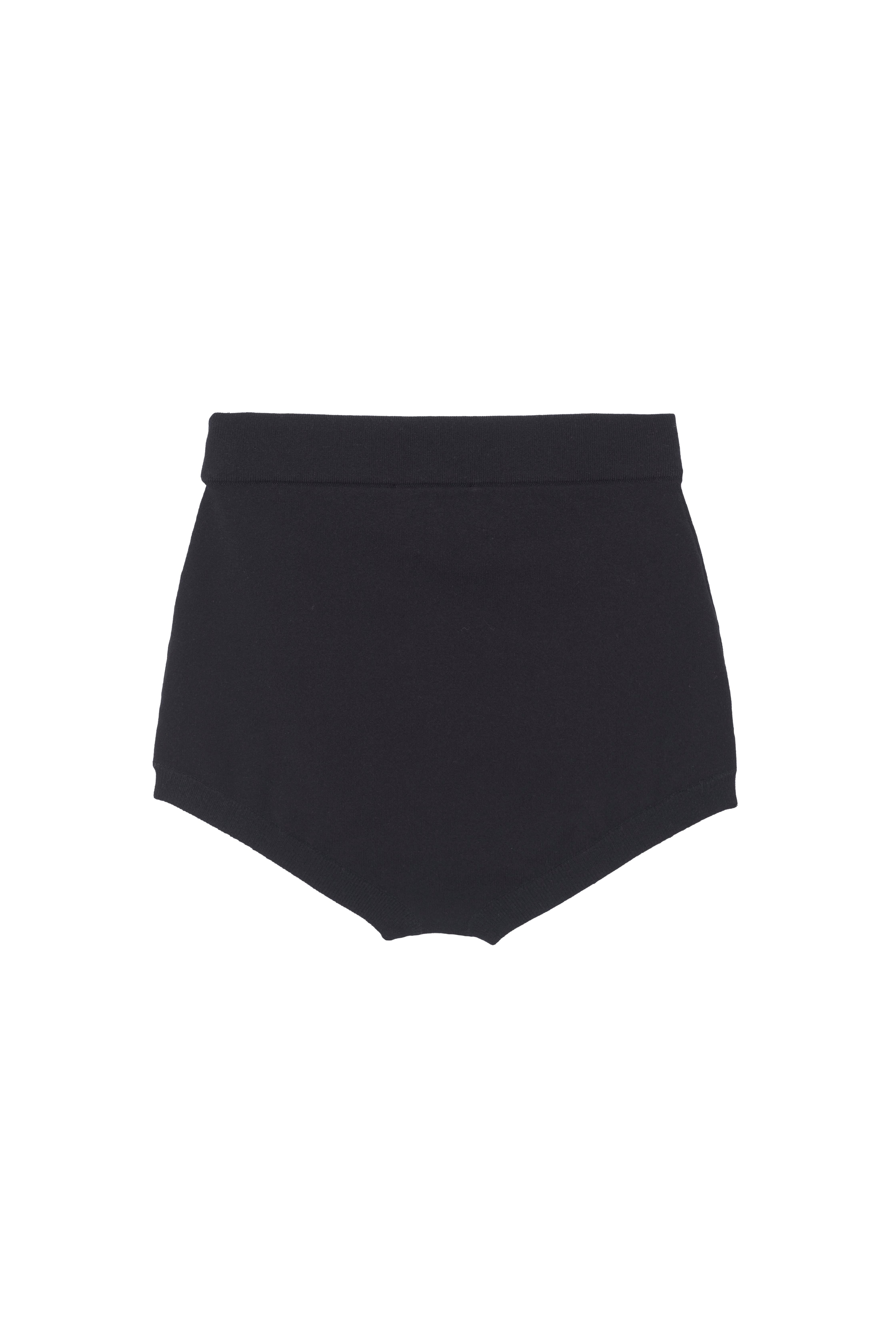 Siyah Triko Boxer Şort