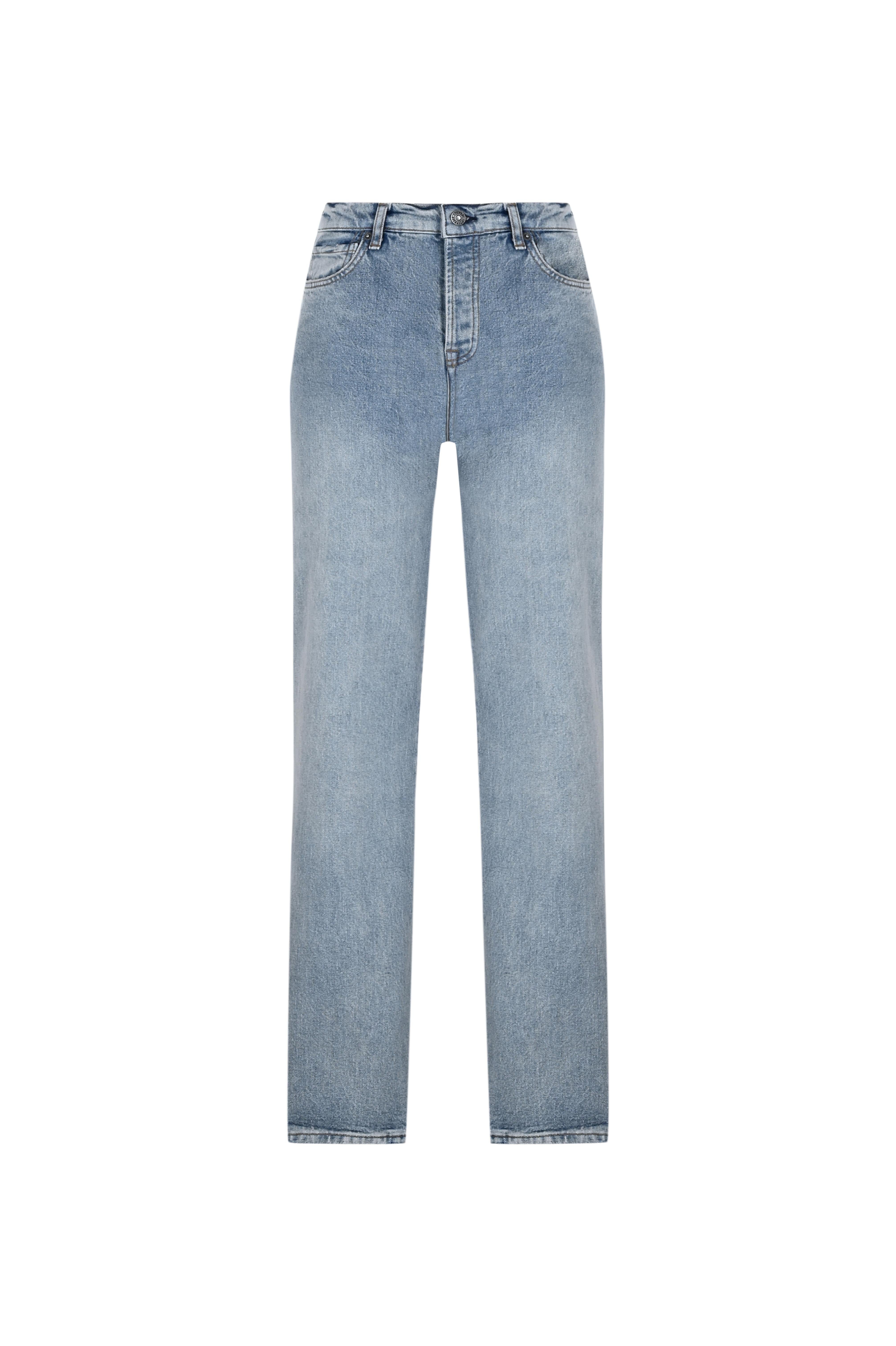 Soluk Mavi Alexa Straight Fit Jean