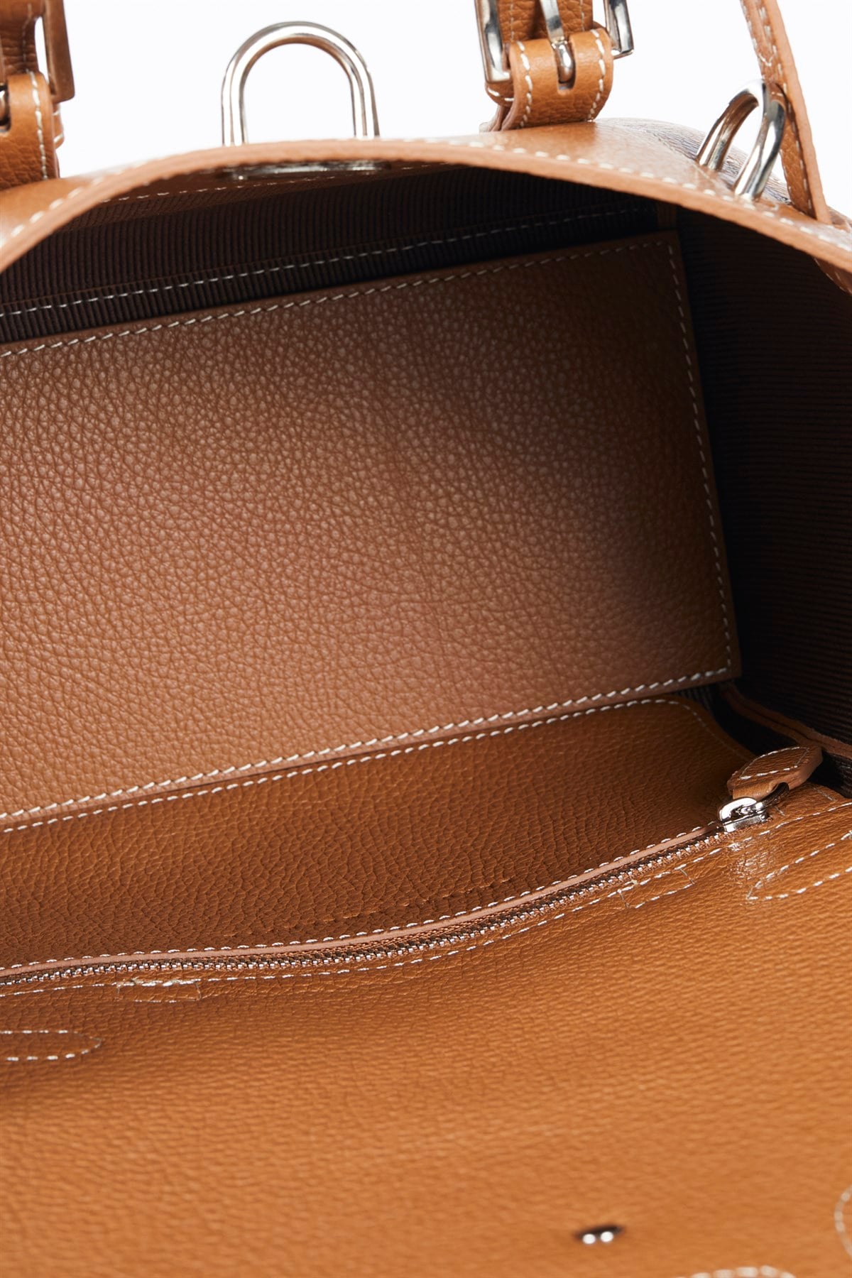 Taba Gabrielle Mini Bag Dikiş Detaylı