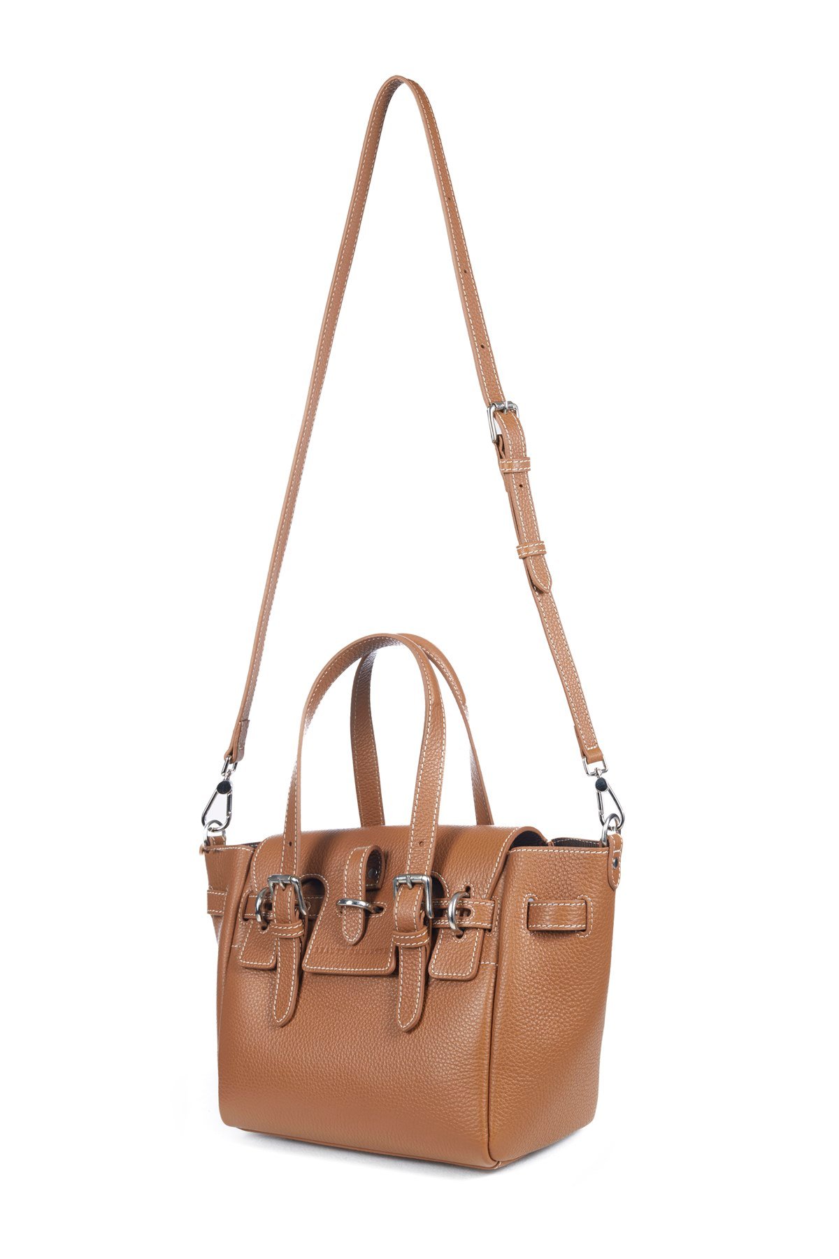 Taba Gabrielle Mini Bag Dikiş Detaylı