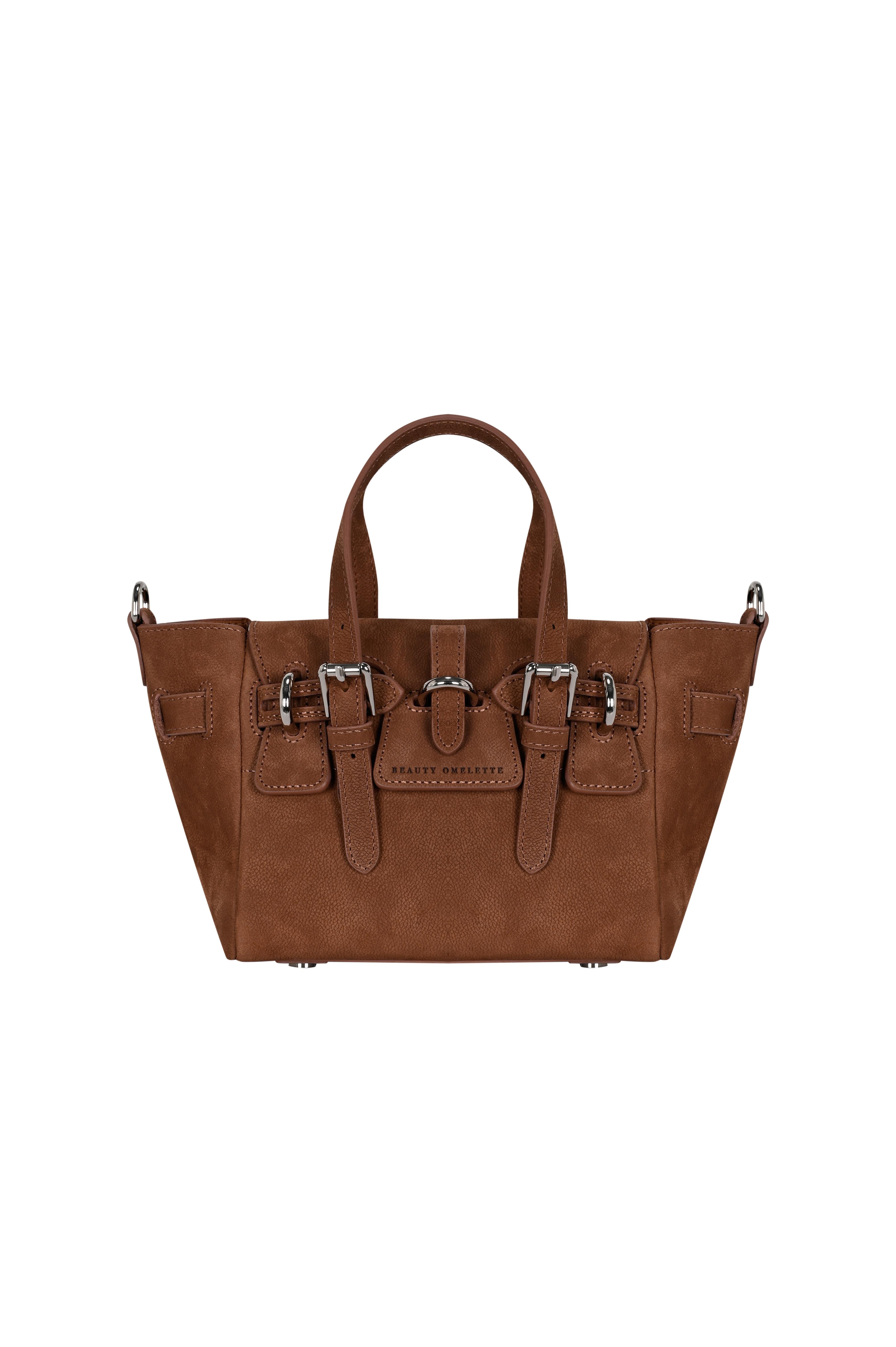 Taba Gabrielle Nubuk Petite Bag Silver