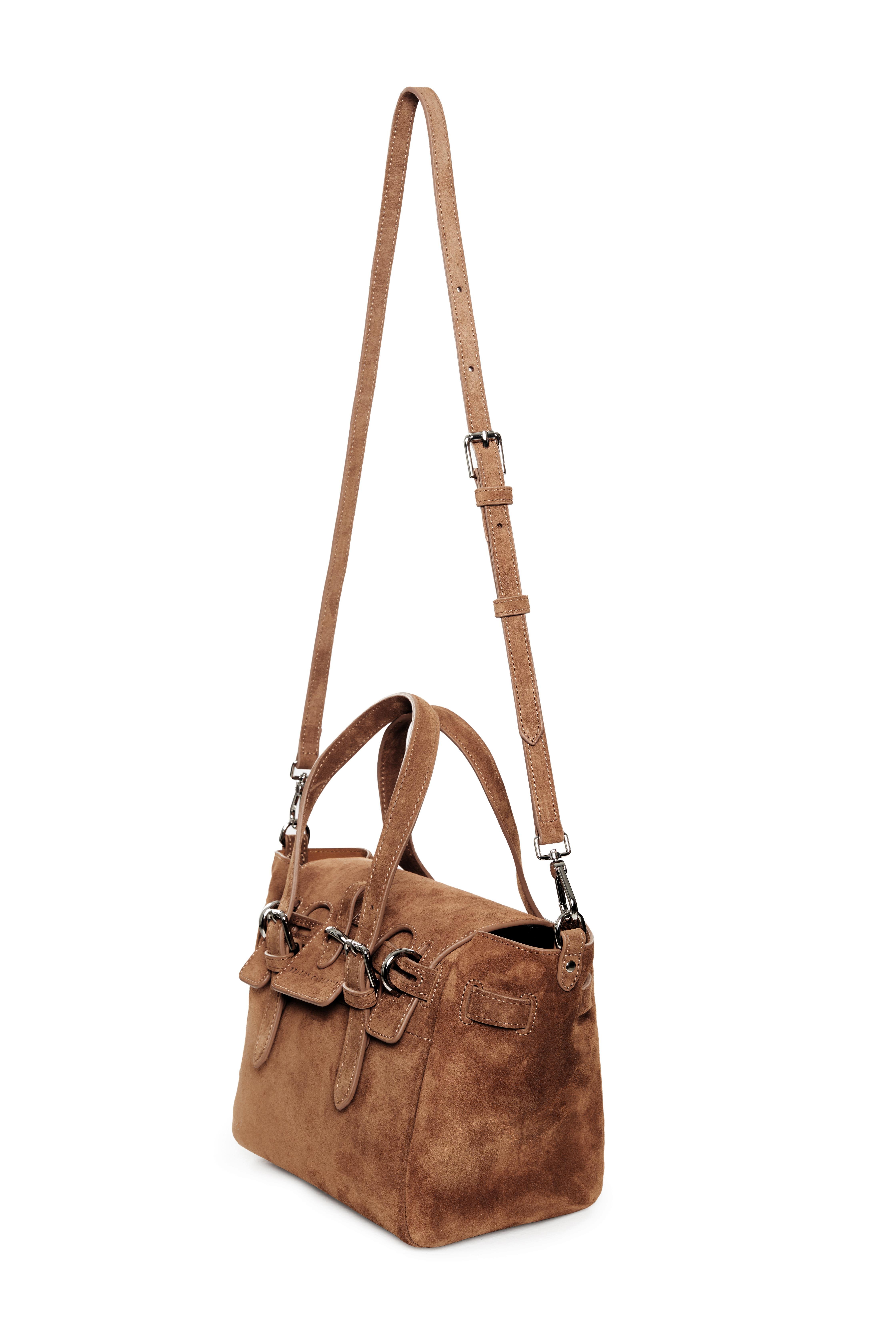 Taba Gabrielle Süet Mini Bag Silver