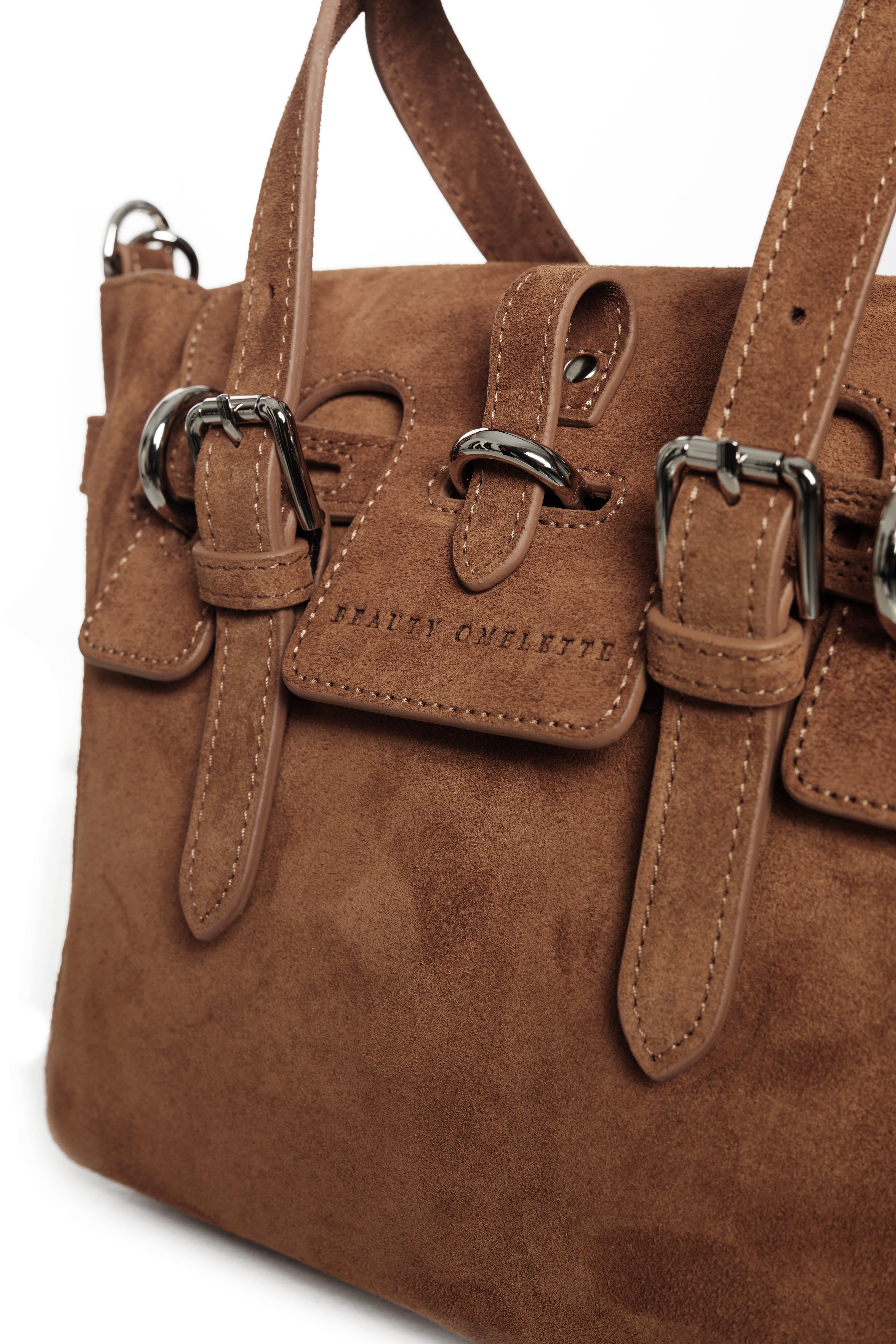 Taba Gabrielle Süet Mini Bag Silver