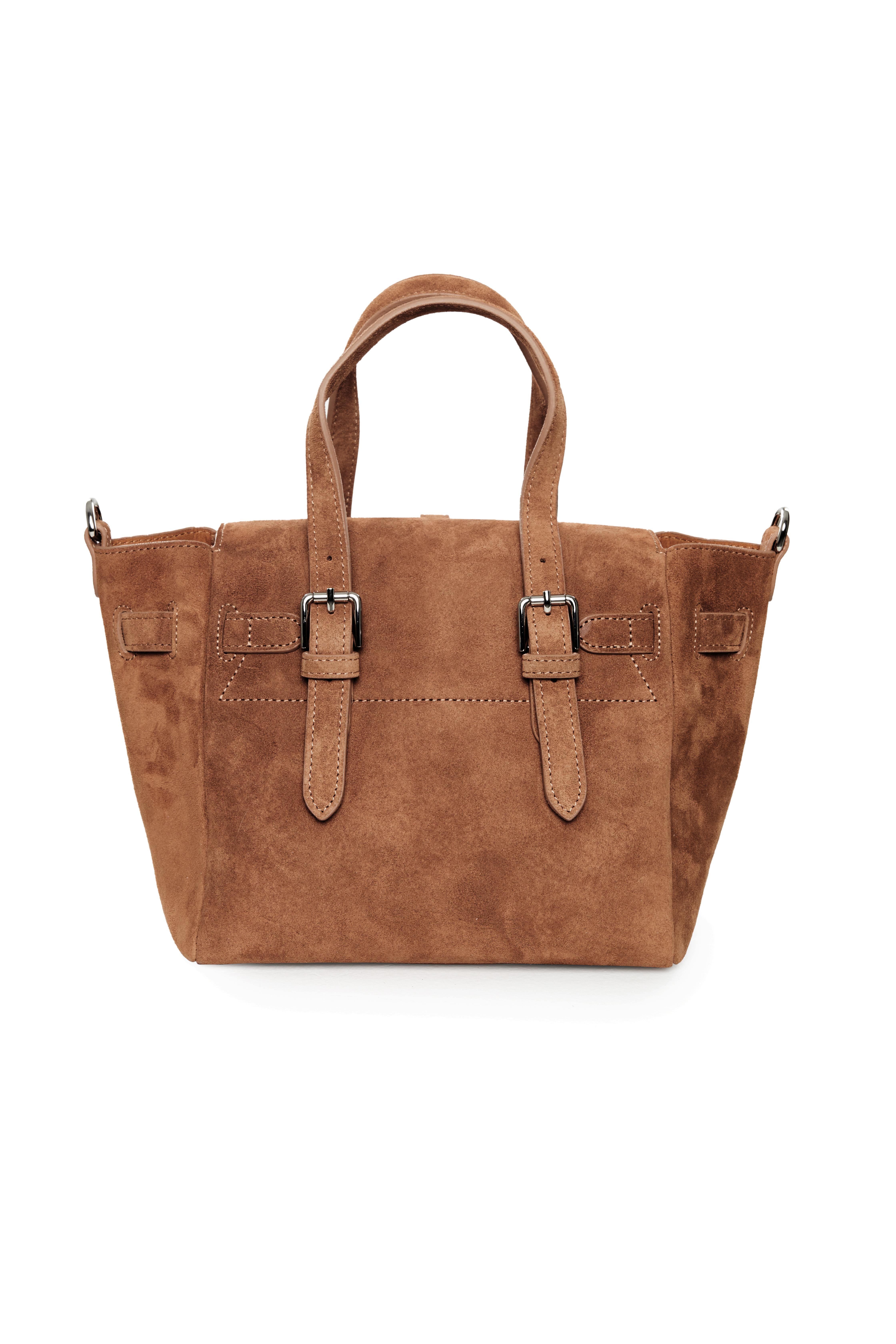 Taba Gabrielle Süet Mini Bag Silver