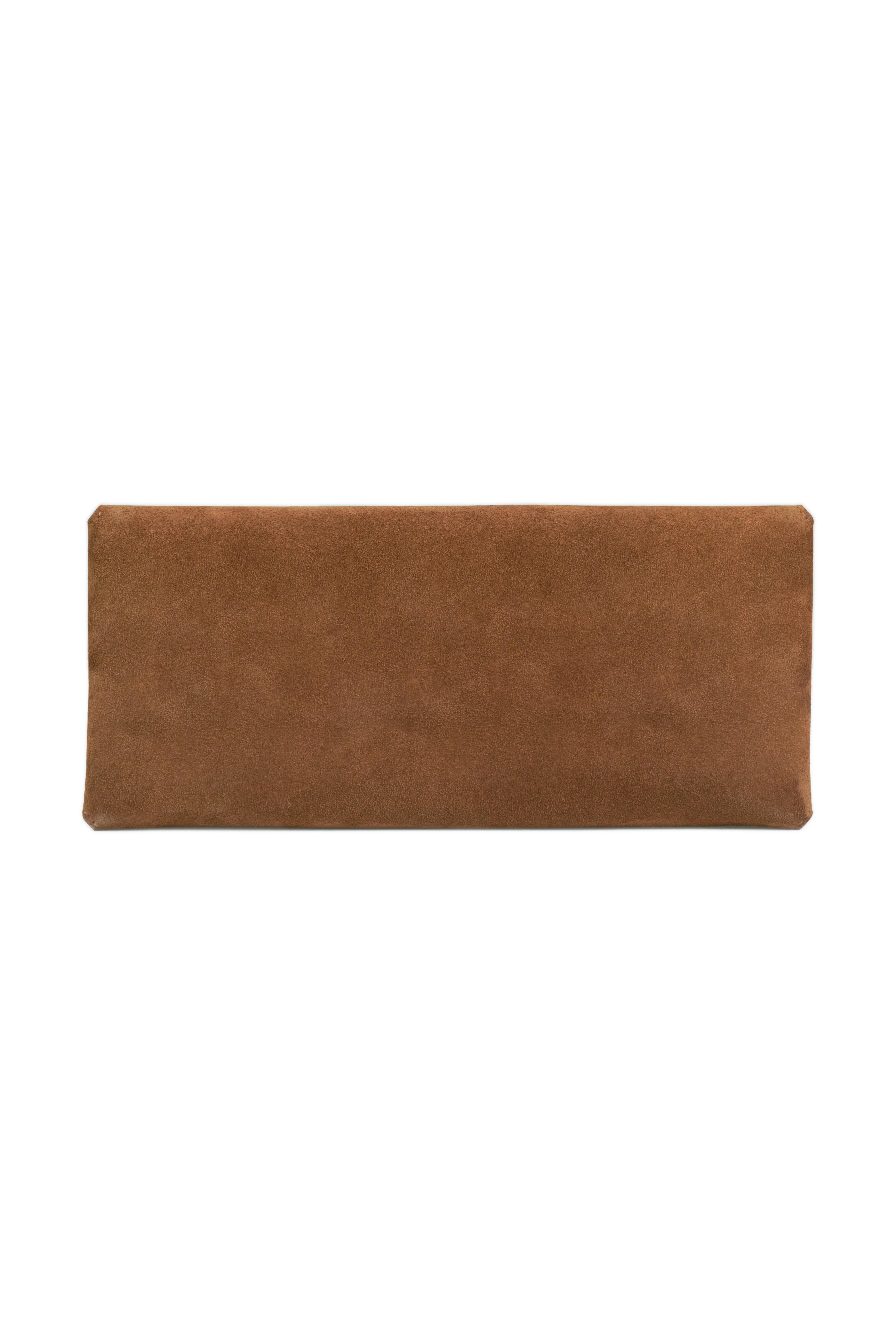 Taba Kate Süet Clutch